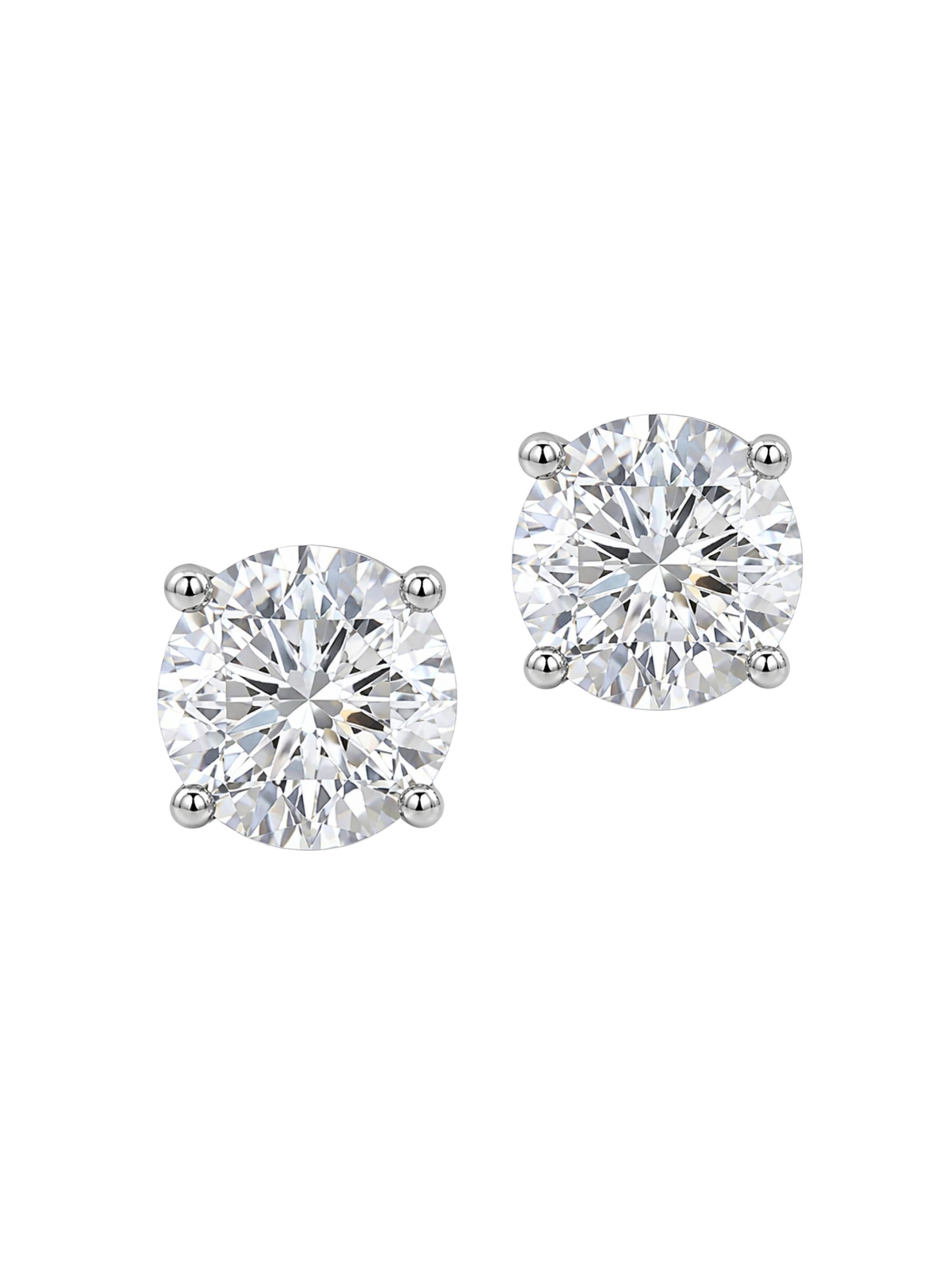 Saks Fifth Avenue Diamonds Women's 18K Gold & 1.00 TCW Lab-Grown Diamond Stud Earrings - Yellow Gold