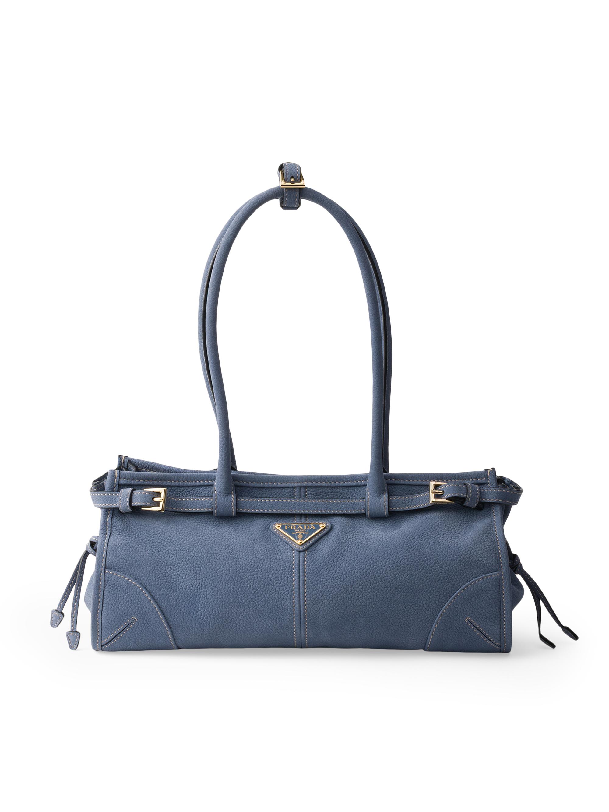 Prada Bonnie Medium Leather Top Handle Bag | Saks Fifth Avenue