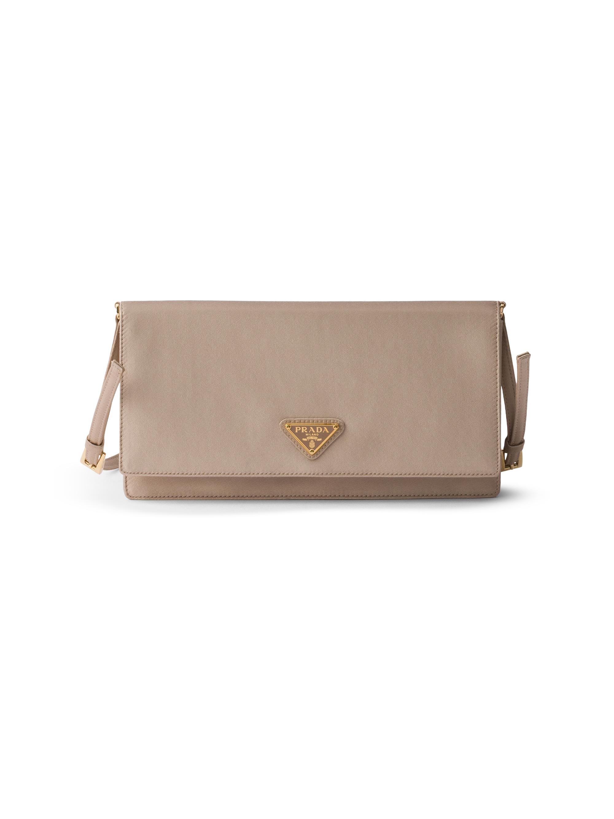 Prada Women's Satin Mini Shoulder Bag - Pink