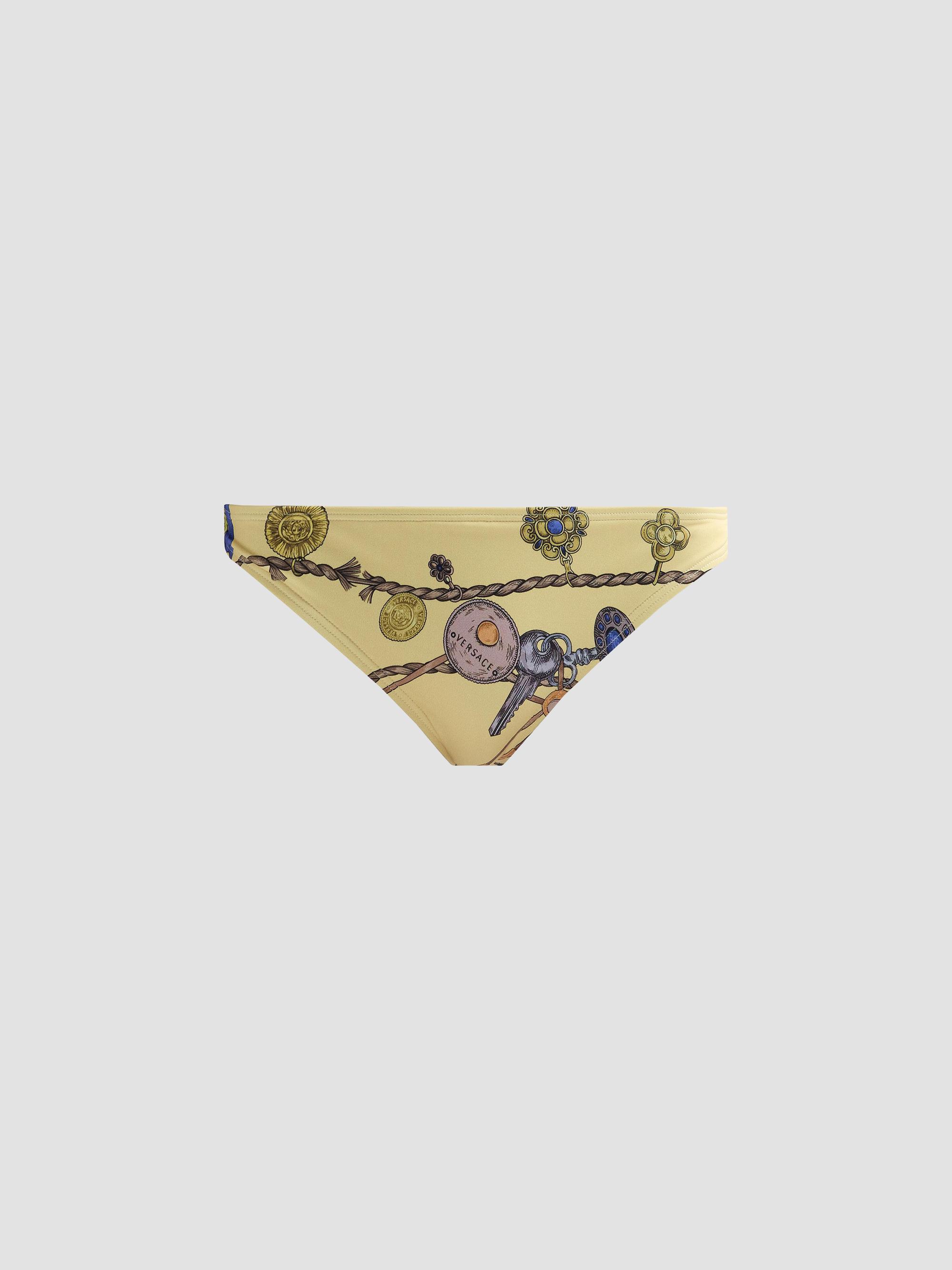 Versace Women's Broken Jewels Printed Swim Bottoms | Thumbnail 5