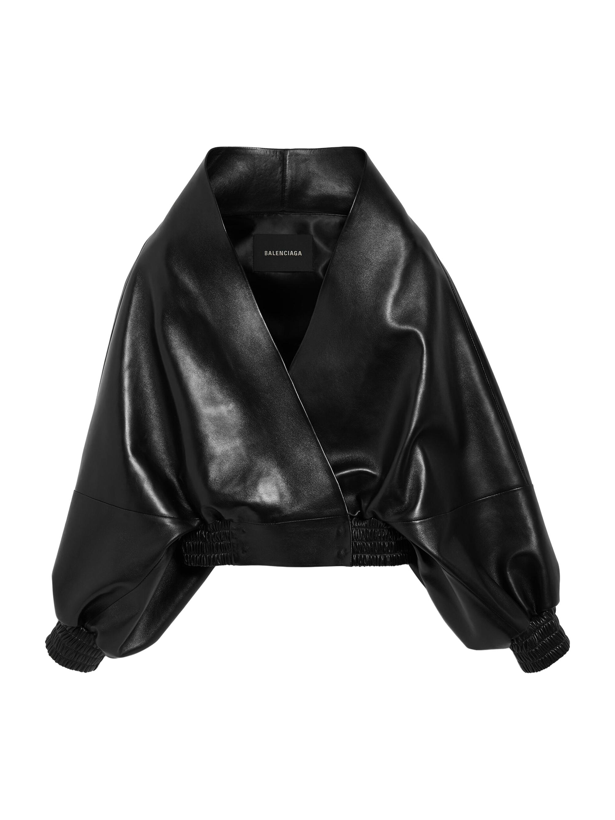 Balenciaga Women's Wrap Jacket - Black