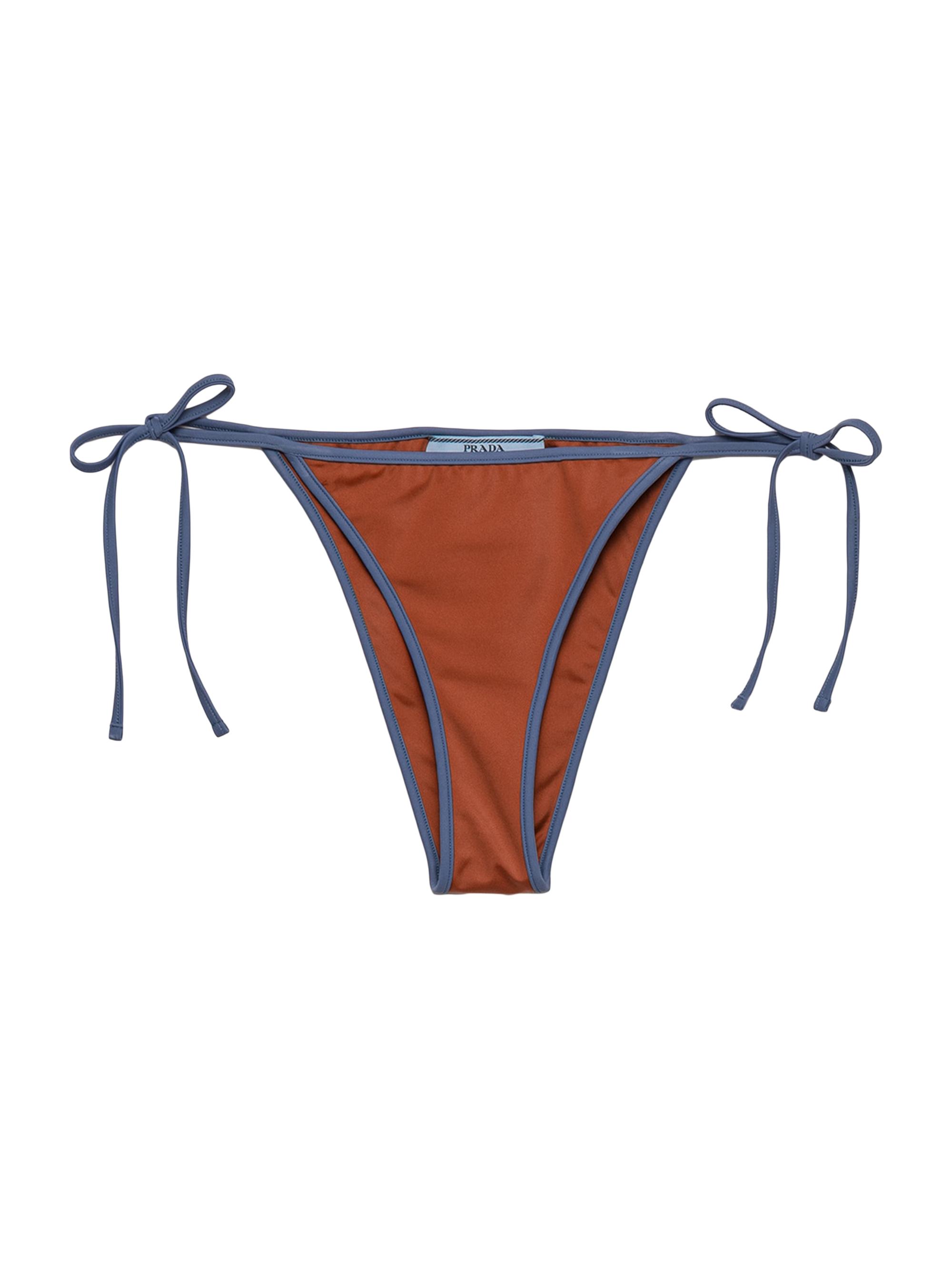 Prada Women's Jersey Bikini Bottom - Orange