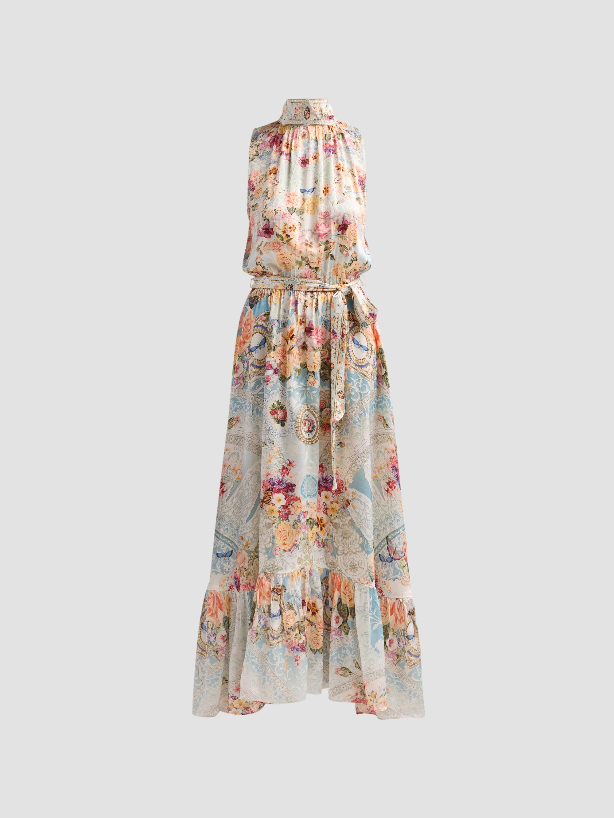 Camilla A Taste For Lace Tieneck Midi-Dress | Saks Fifth Avenue
