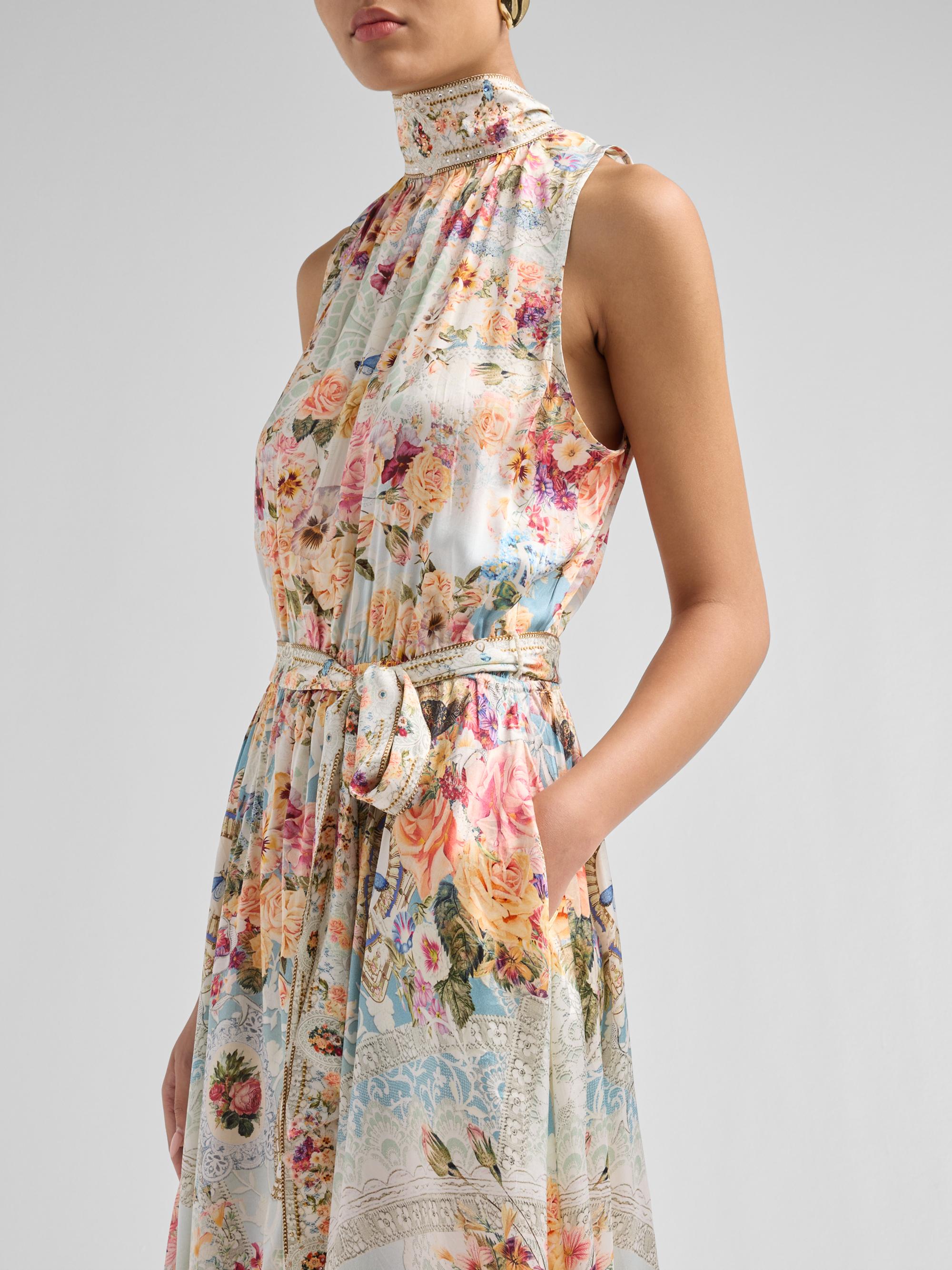 Camilla A Taste For Lace Tieneck Midi-Dress | Saks Fifth Avenue