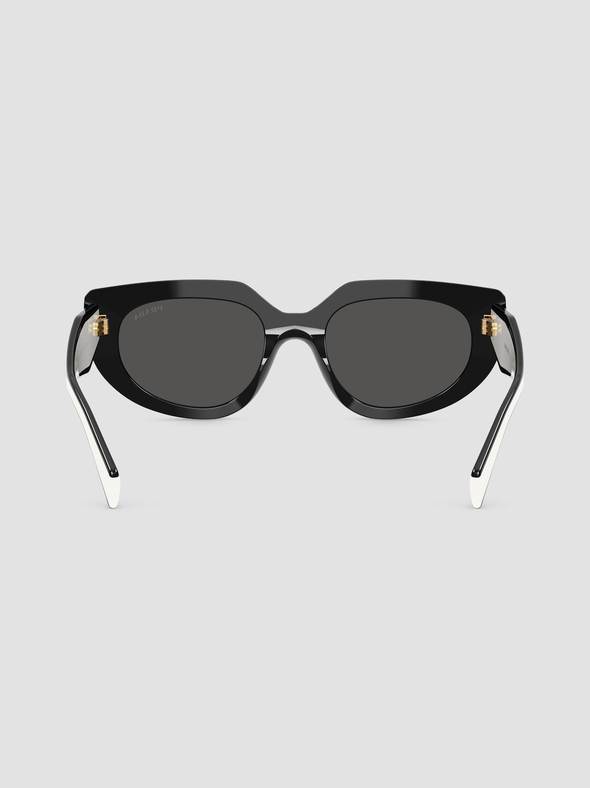 Prada D02SF Oval Cat-Eye Sunglasses | Saks Fifth Avenue