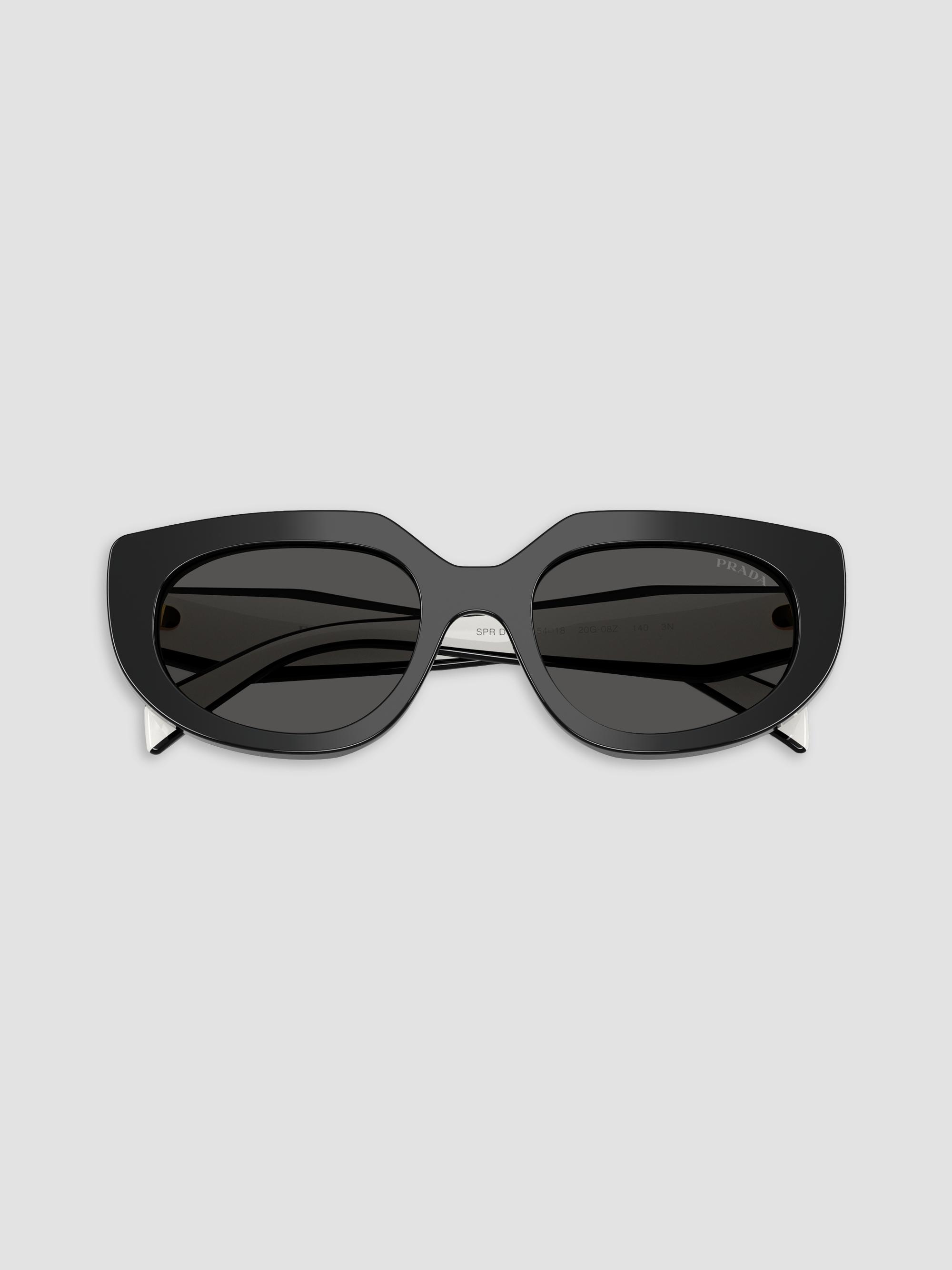 Prada D02SF Oval Cat-Eye Sunglasses | Saks Fifth Avenue