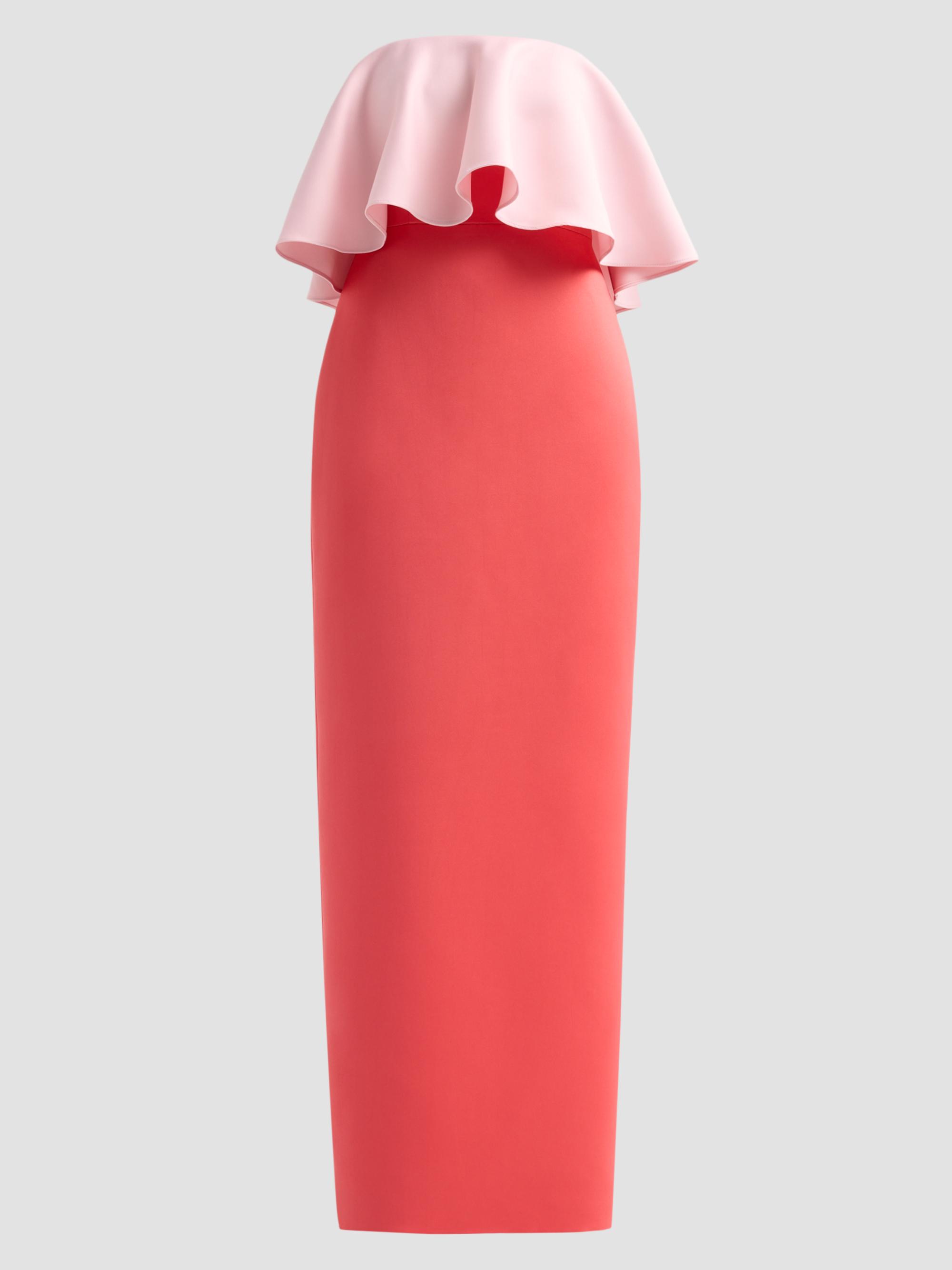 As It May Selora Duchess Satin Strapless Column Gown | Saks Fifth