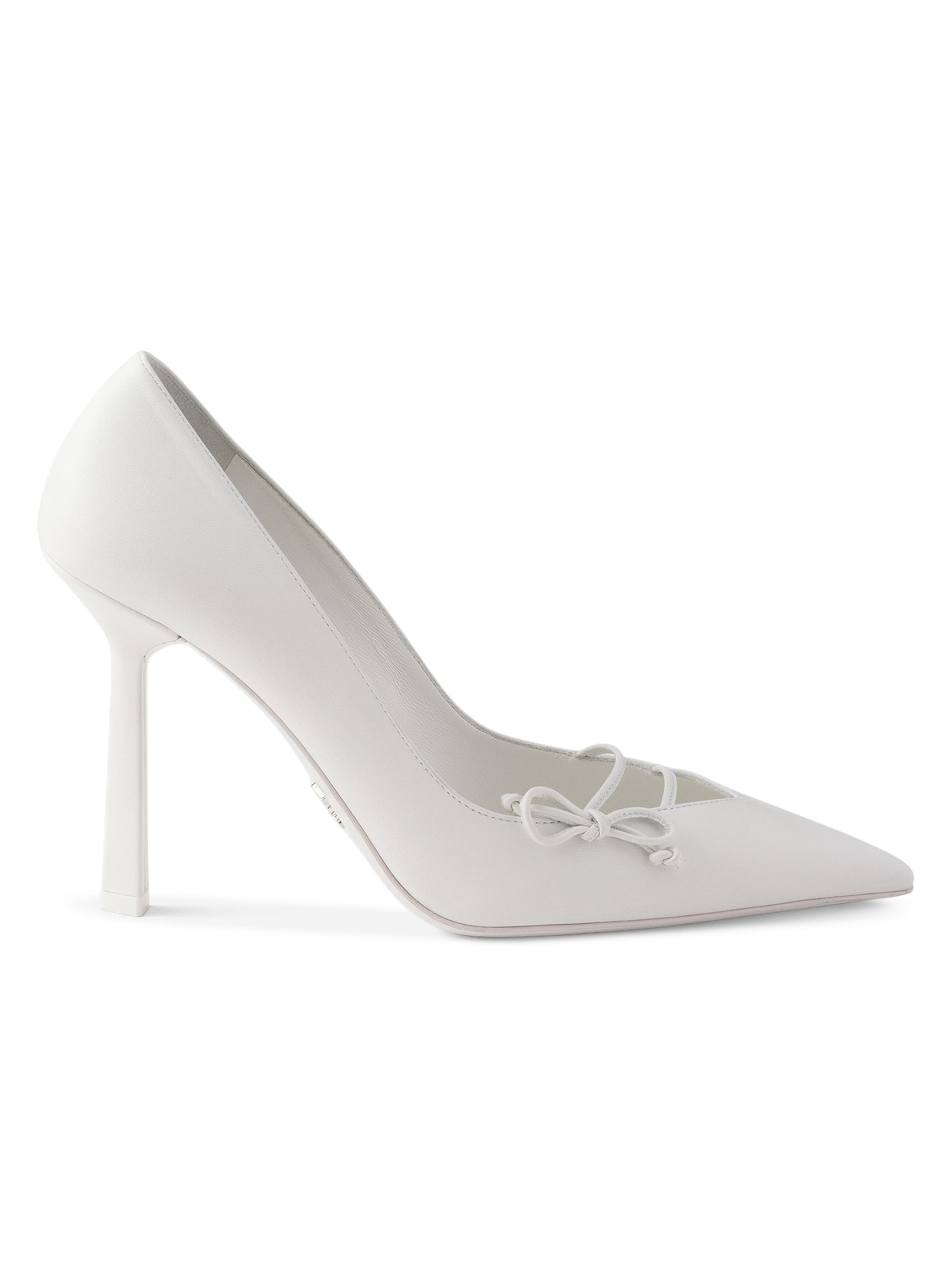 Prada Women's Leather Pumps - White
