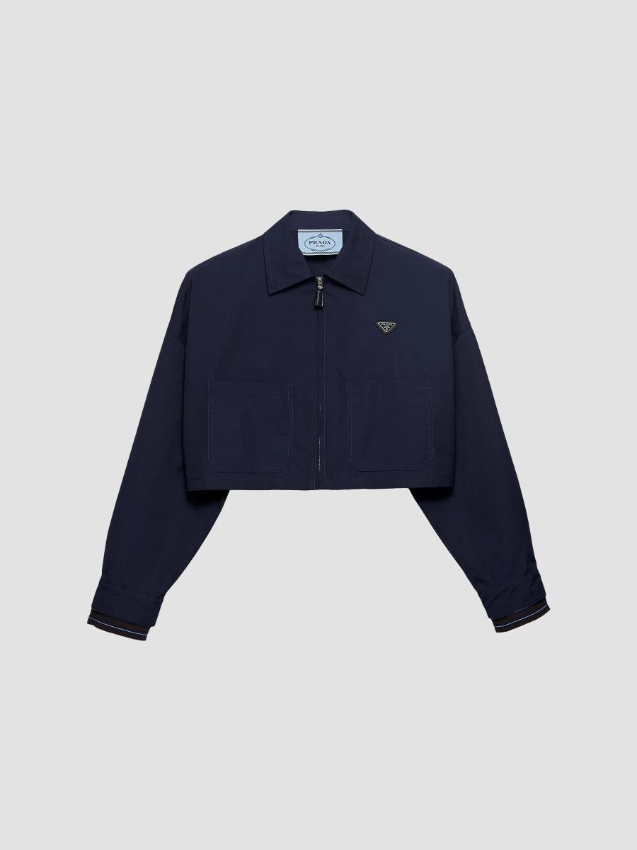 Prada Poplin Blouson Jacket | Saks Fifth Avenue