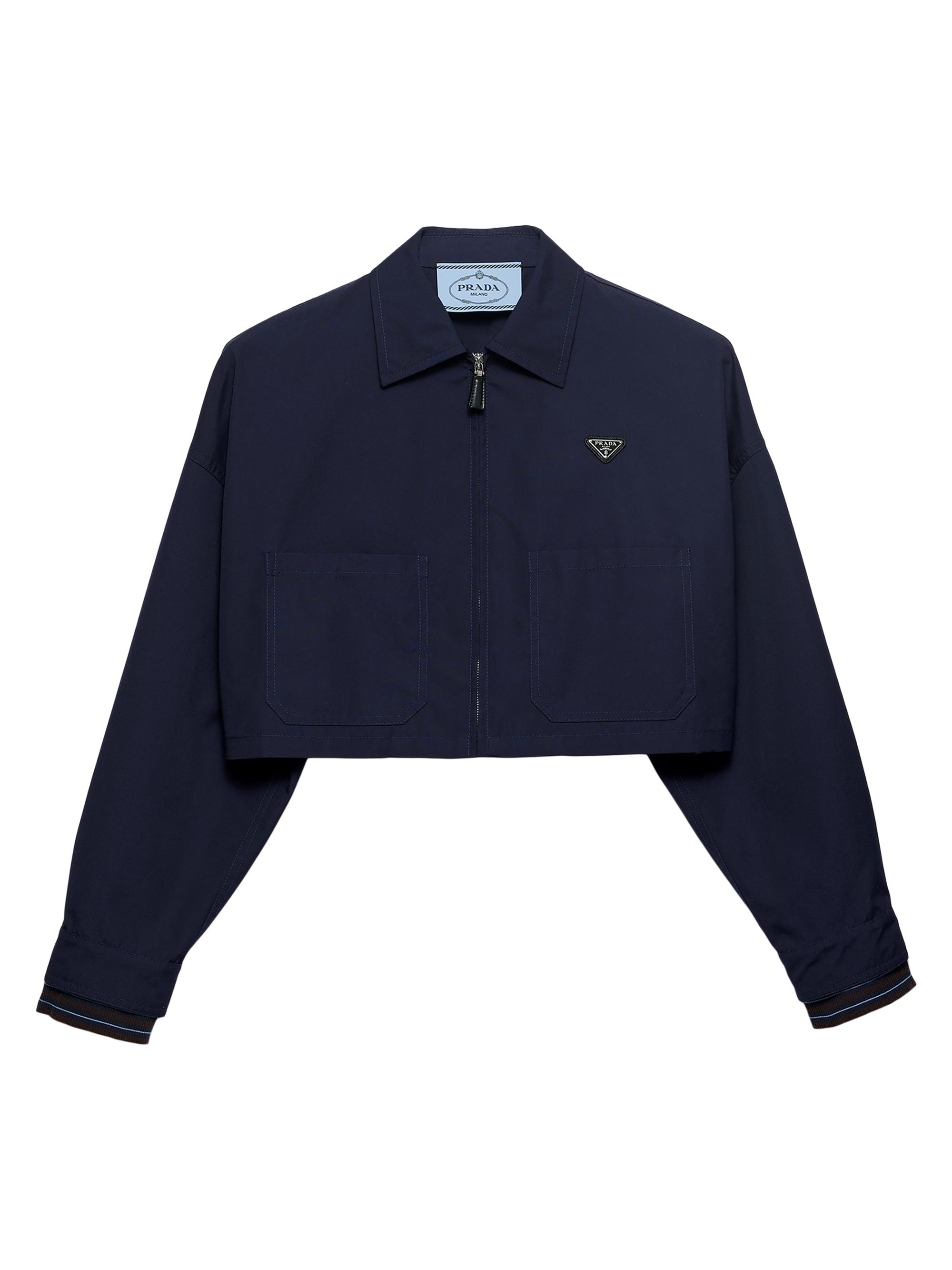 Poplin Blouson Jacket