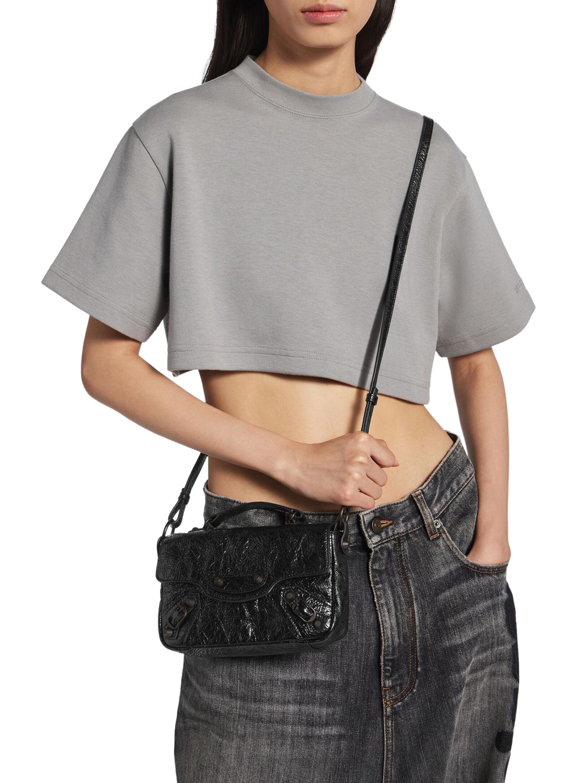 Balenciaga Le City Flap Nano Crossbody Bag | Saks Fifth Avenue