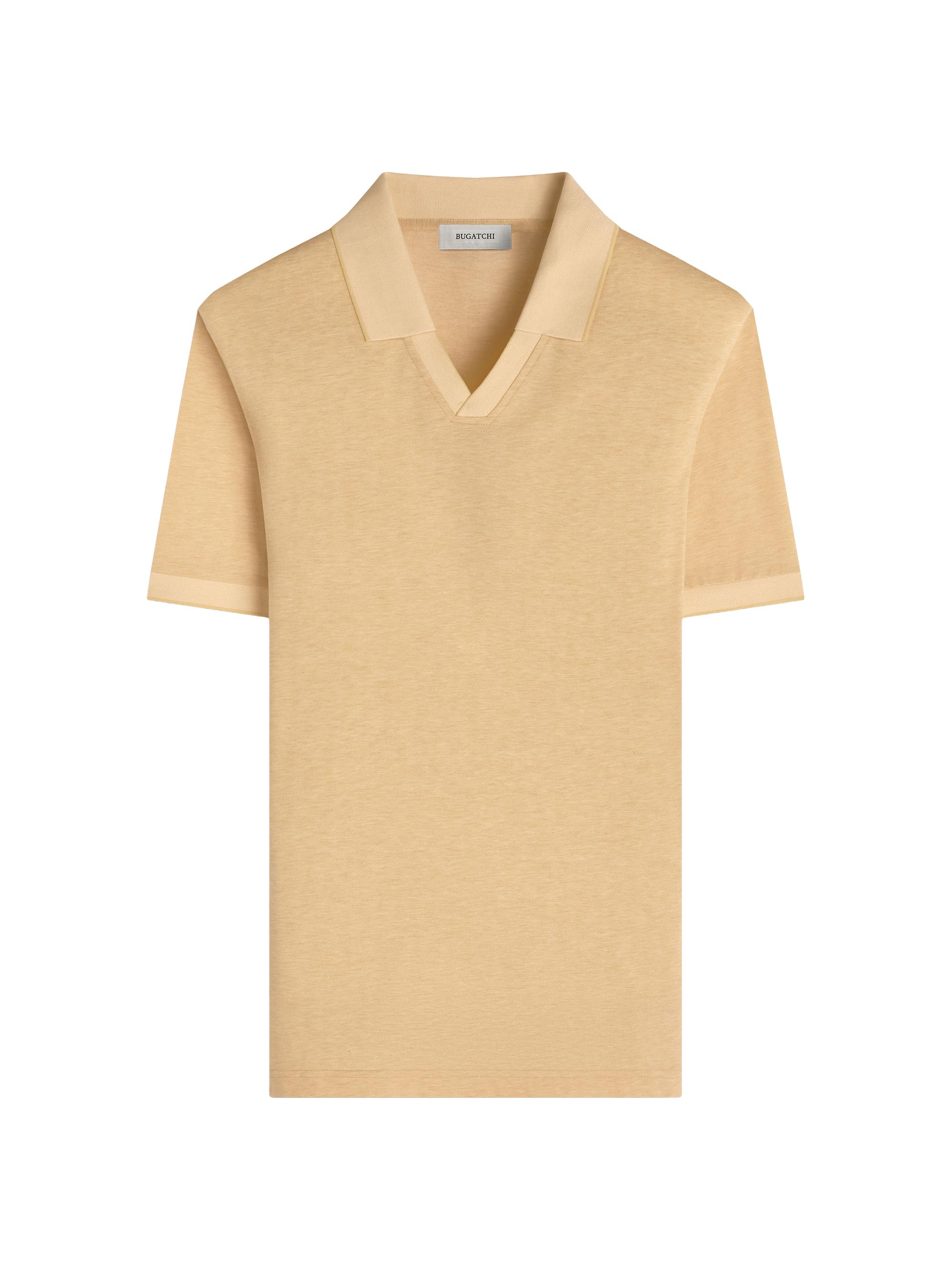 Bugatchi Men's Johnny Collar Polo Shirt - Jojoba