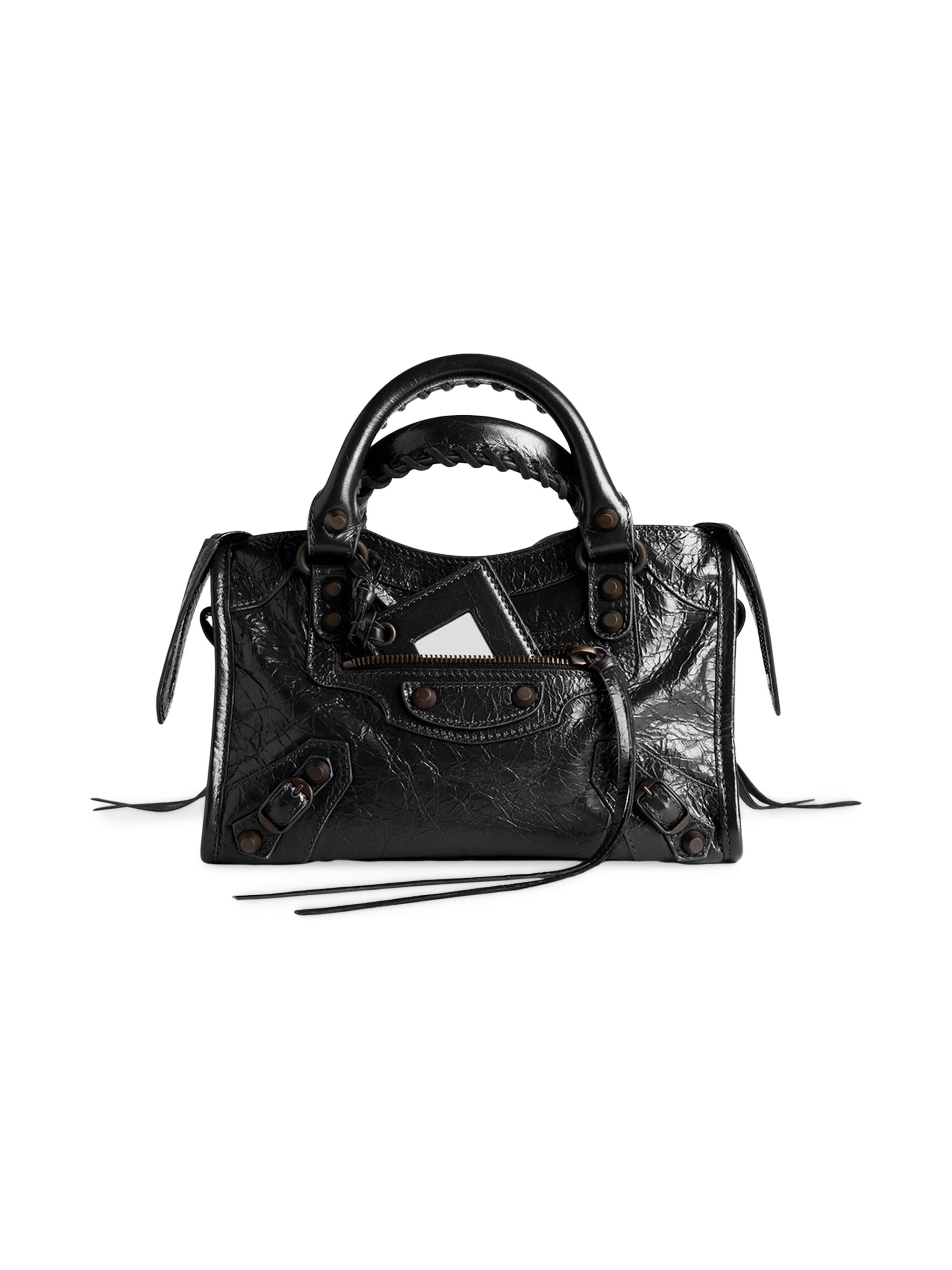 Balenciaga Women's Le City Crossbody Bag - Black
