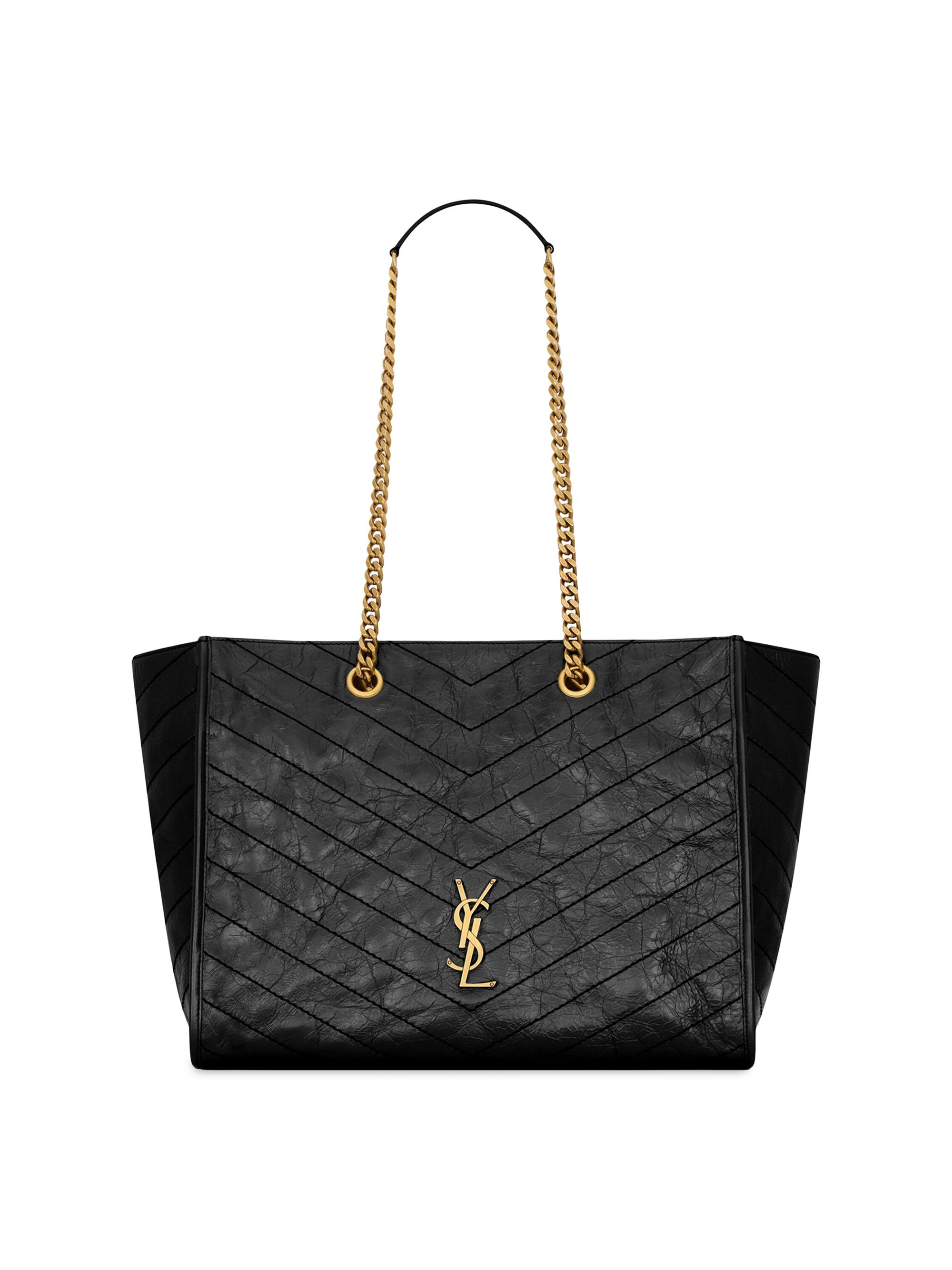 Saint Laurent Niki Medium Shoulder Bag in Vintage Leather | Saks