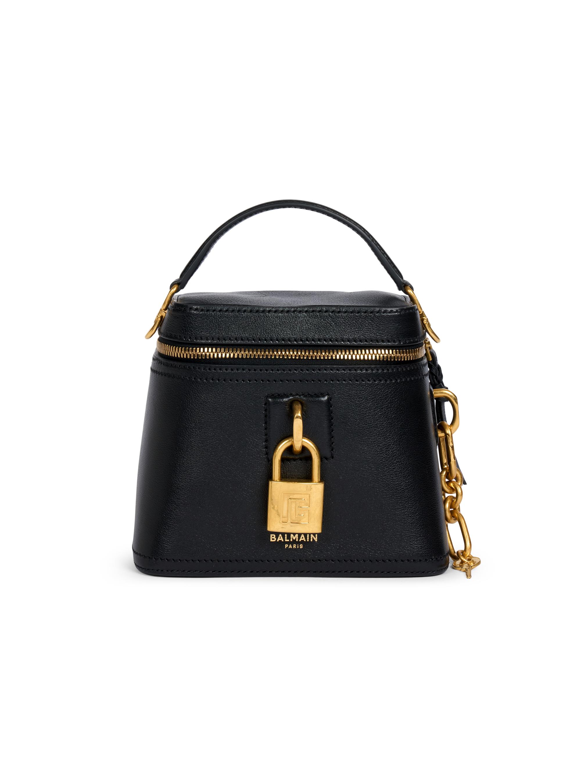 Balmain Women's Pulse Vanity Leather Bag - Noir