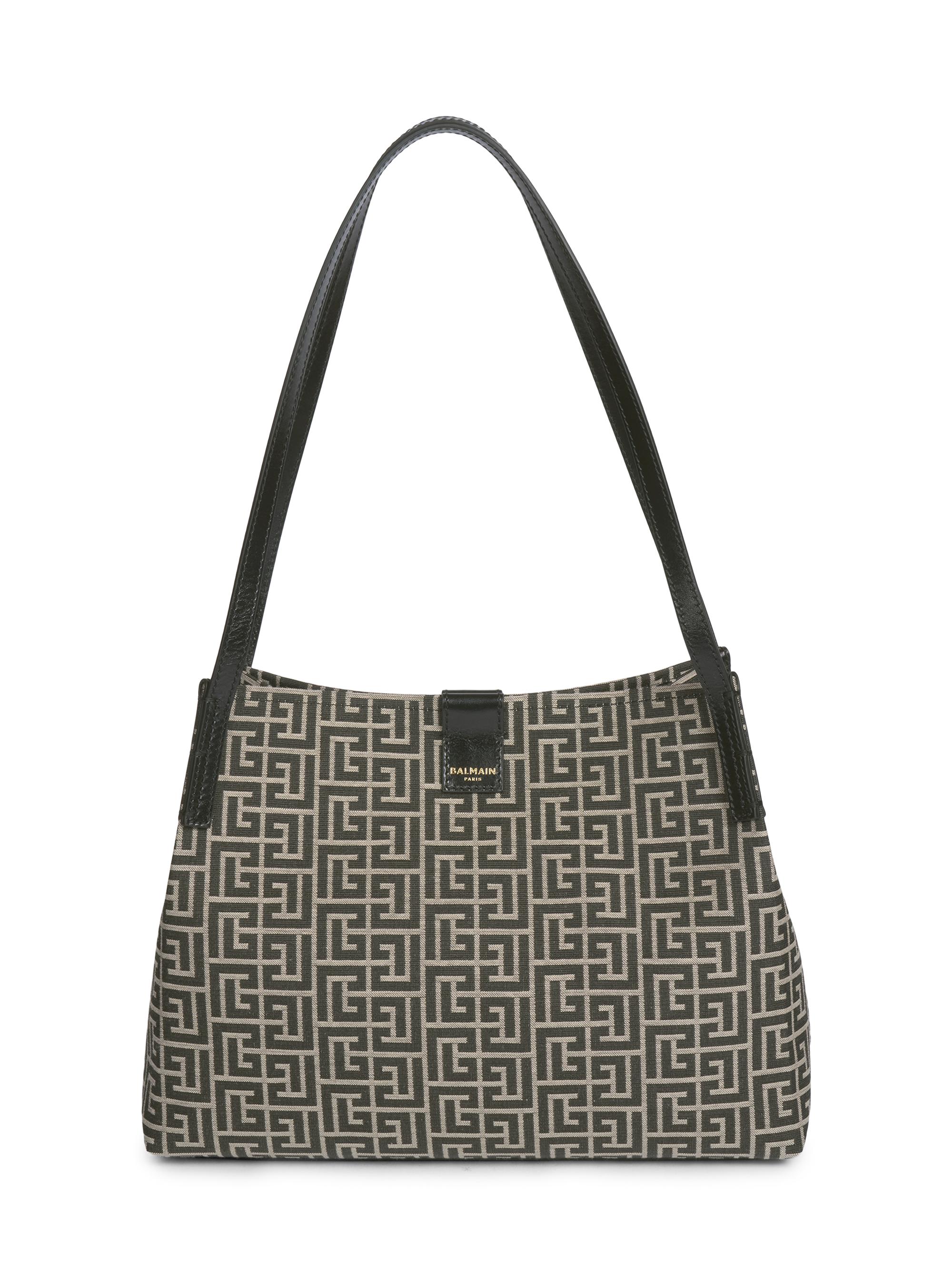 Balmain Women's Release Shopper  Tote Bag - Ivoire Noir - Women's Bags