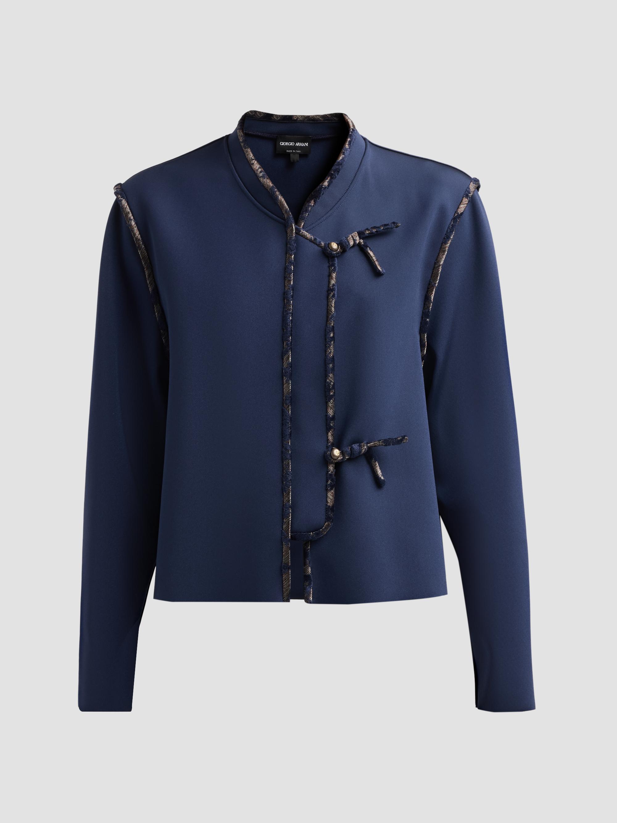Giorgio Armani Fitted One-Button Blazer | Saks Fifth Avenue