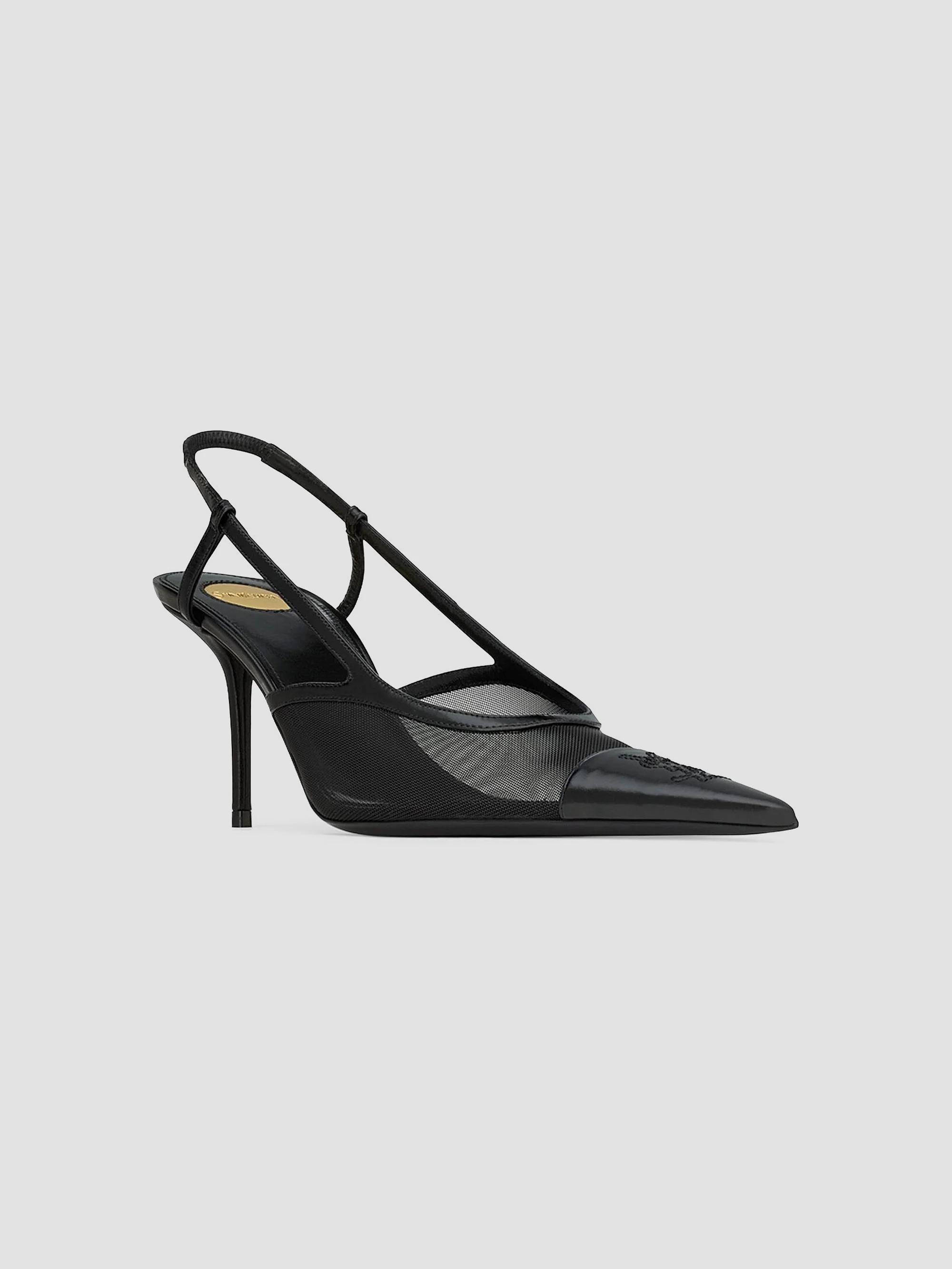 Renée Slingback Pumps in Mesh