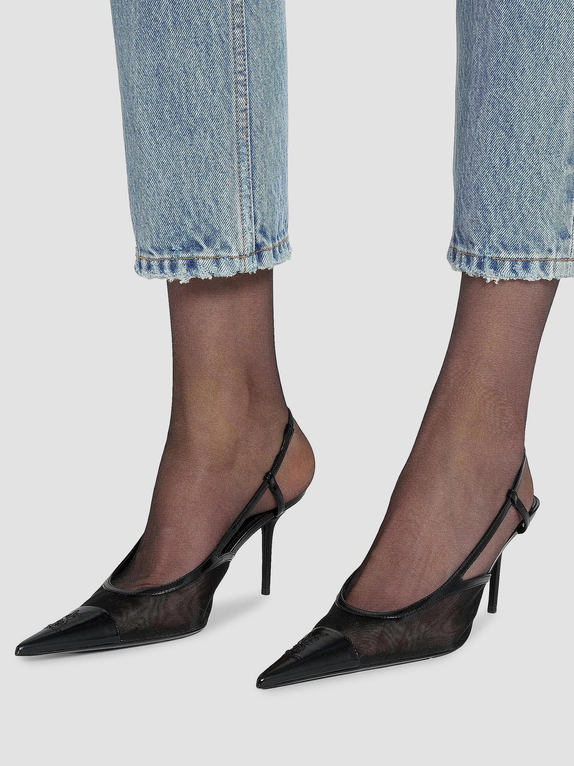 Saint Laurent Renée Slingback Pumps in Mesh | Saks Fifth Avenue