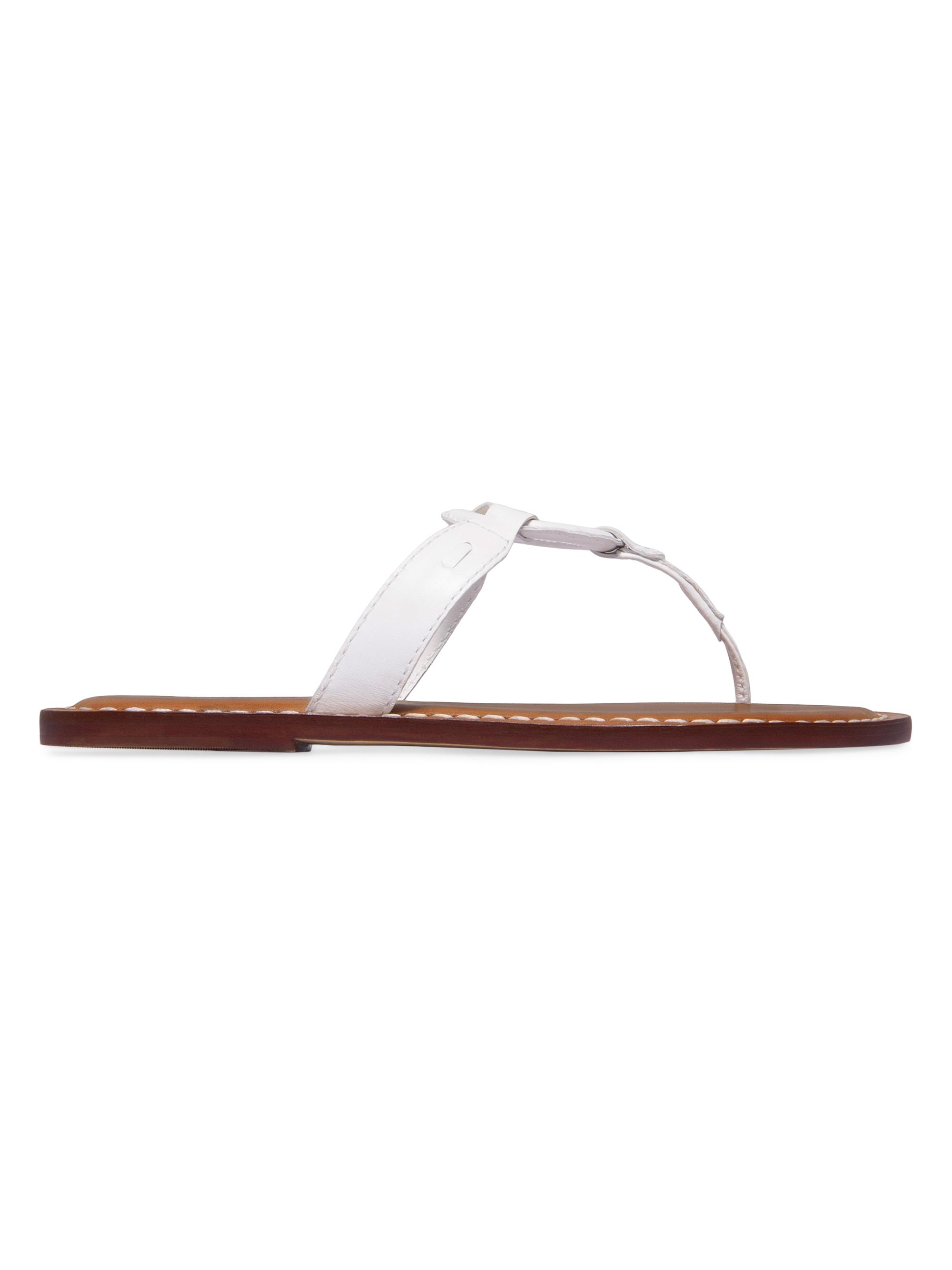 Bernardo Women's Matrix 2 Thong Flat Sandals - White