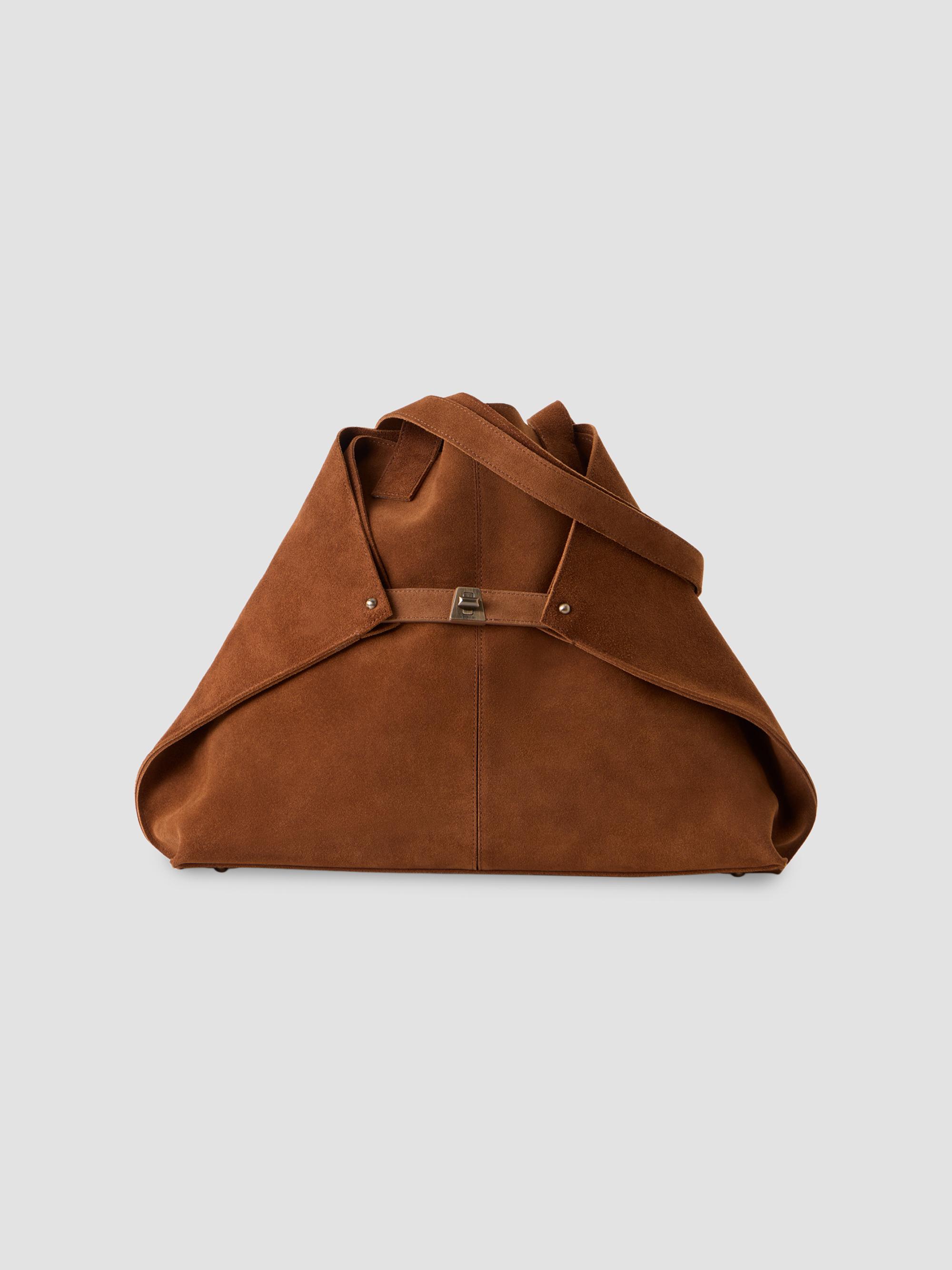 Akris Women's Ai Suede Tote Bag - Cuoio | Thumbnail 8