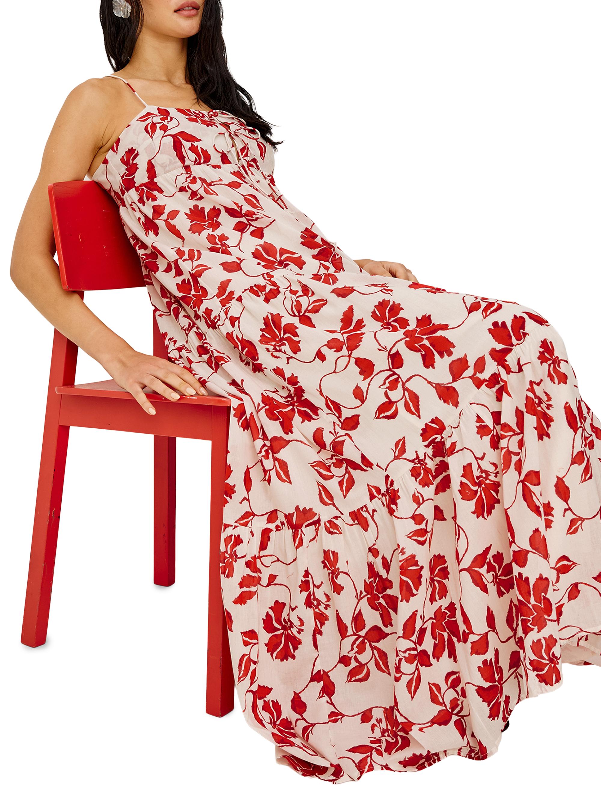 Rails Women's Mica Jasmine Floral Cotton Maxi Dress - Red Jasmine | Thumbnail 6