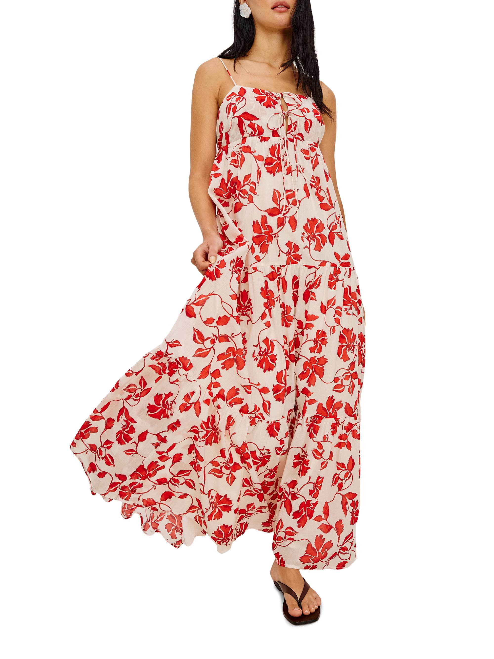 Rails Women's Mica Jasmine Floral Cotton Maxi Dress - Red Jasmine | Thumbnail 2