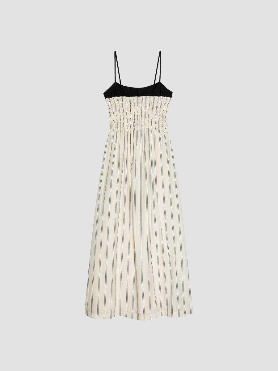 Rails Primrose Striped Cotton Smocked Midi-Dress | Saks Fifth Avenue
