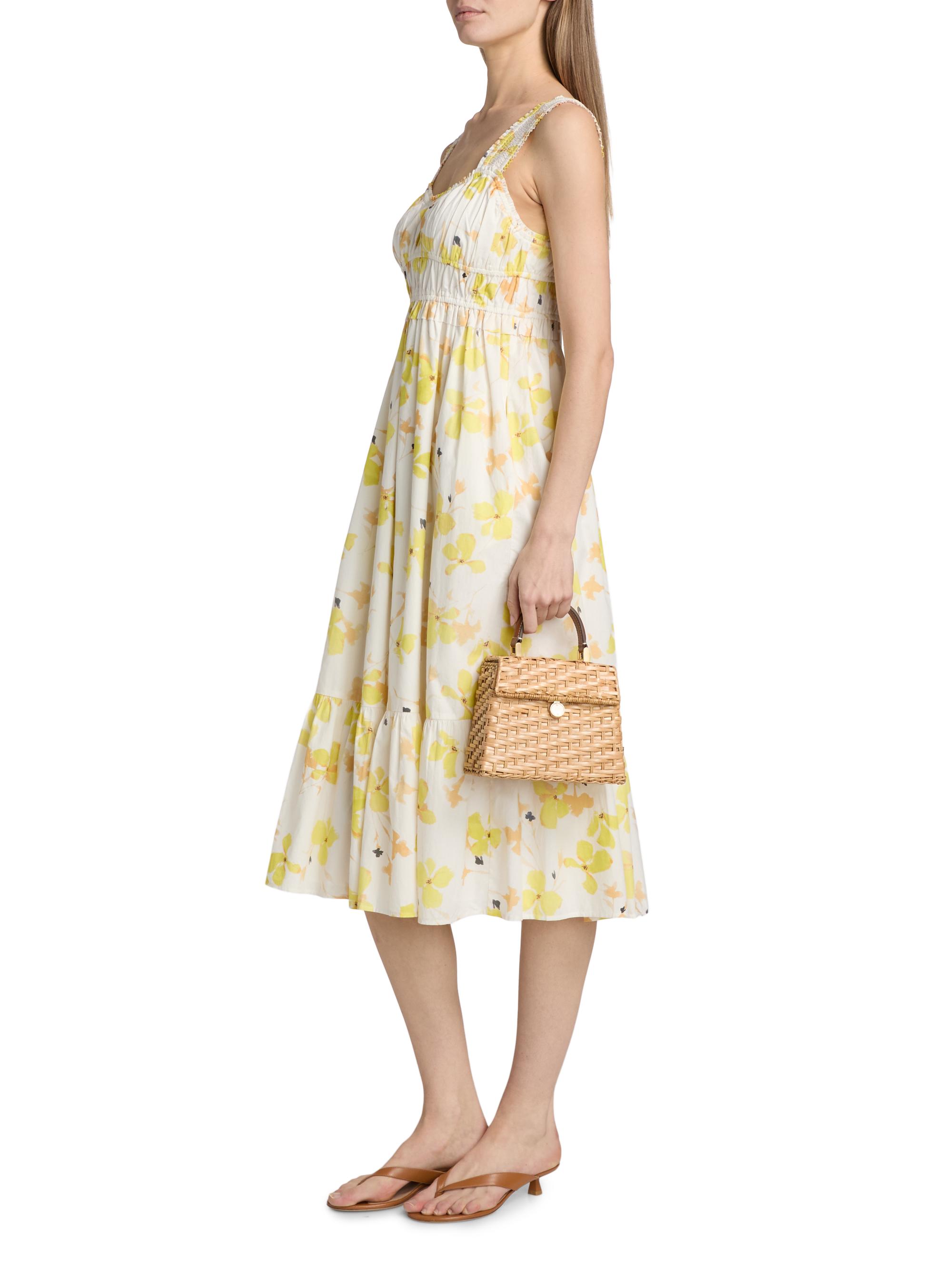 Rails Women's Rafaella Floral Cotton Midi-Dress - Tossed Daffodils | Thumbnail 4
