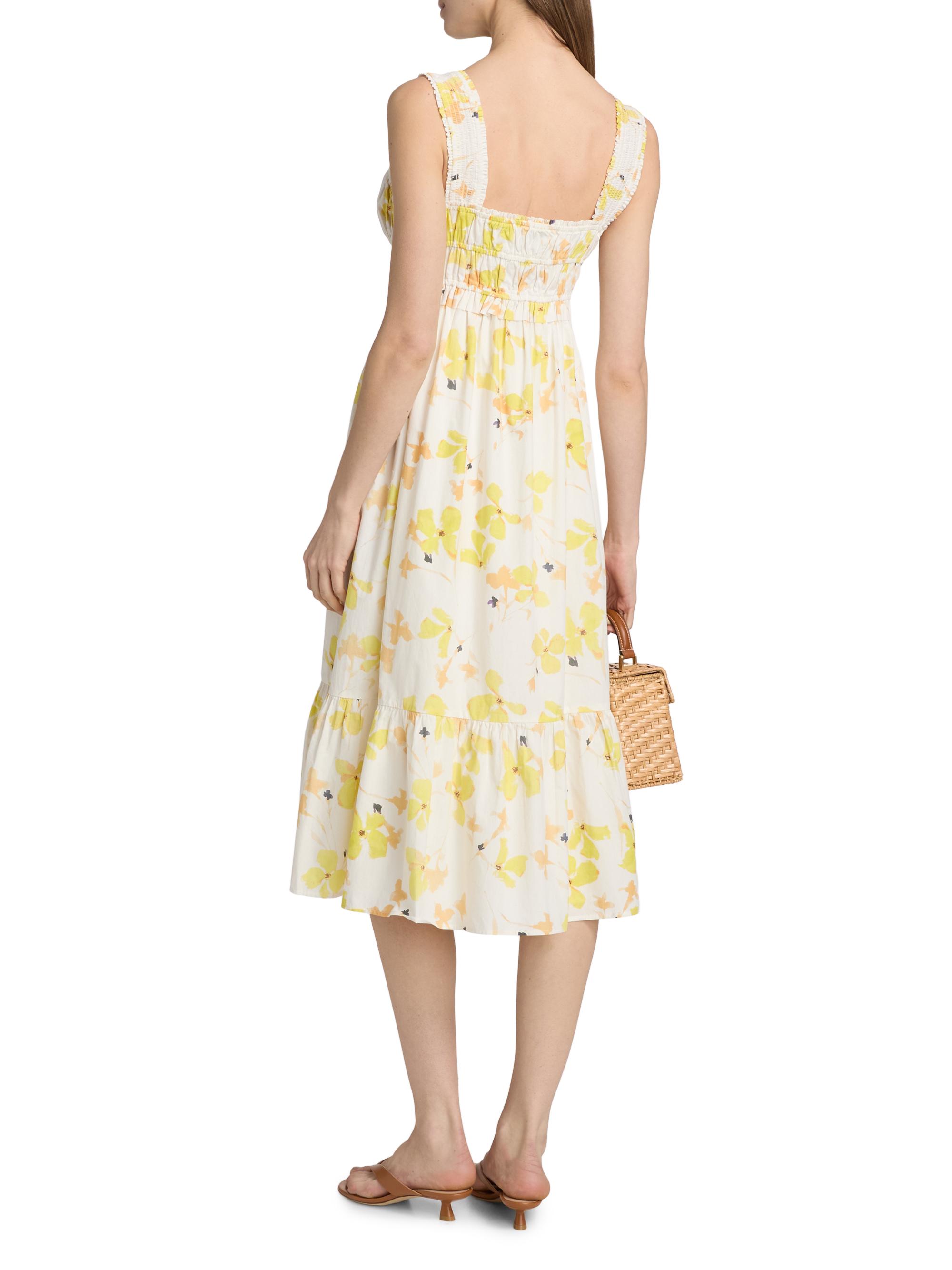 Rails Women's Rafaella Floral Cotton Midi-Dress - Tossed Daffodils | Thumbnail 5