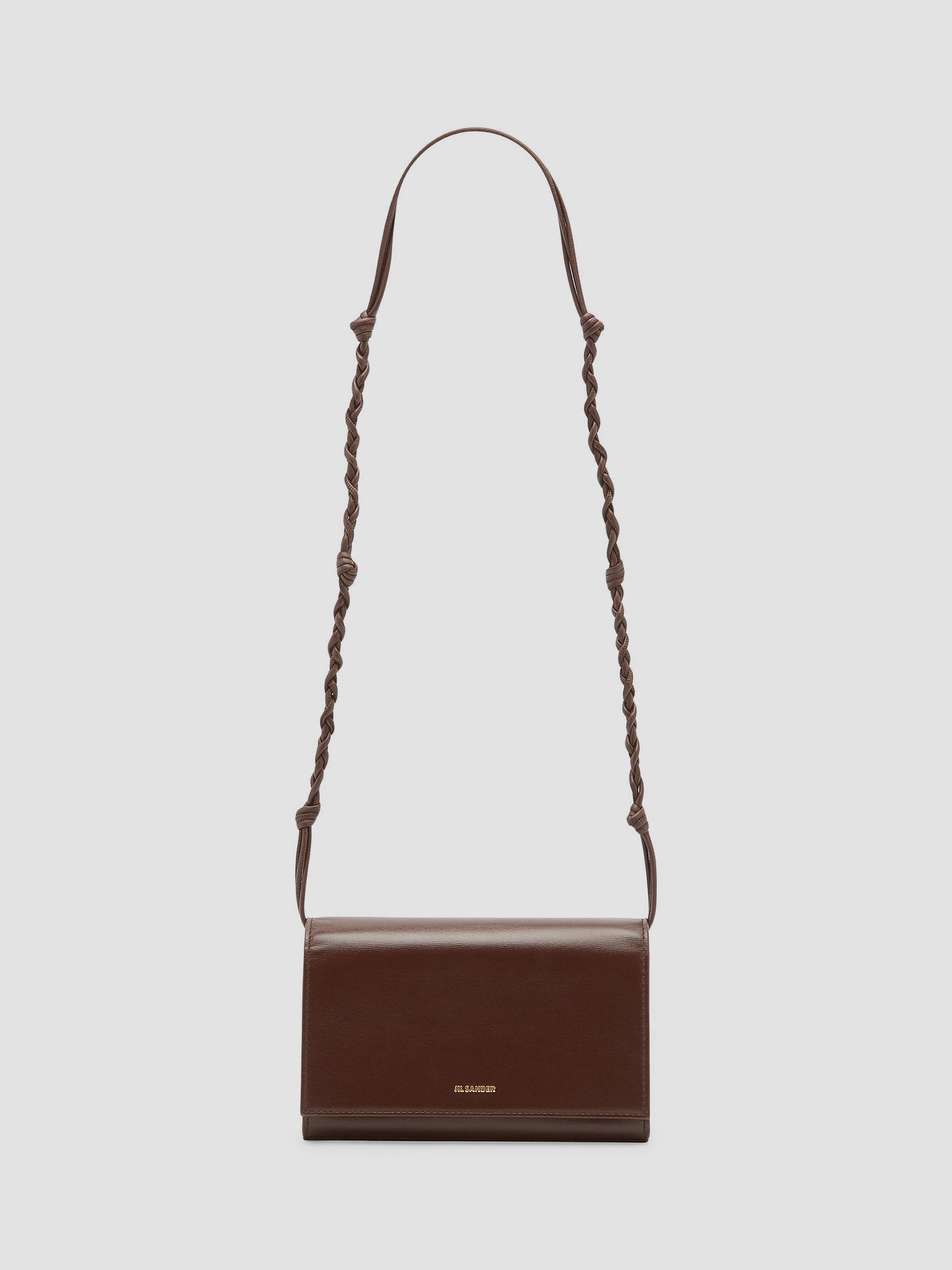Jil Sander Tangle Leather Crossbody Bag | Saks Fifth Avenue