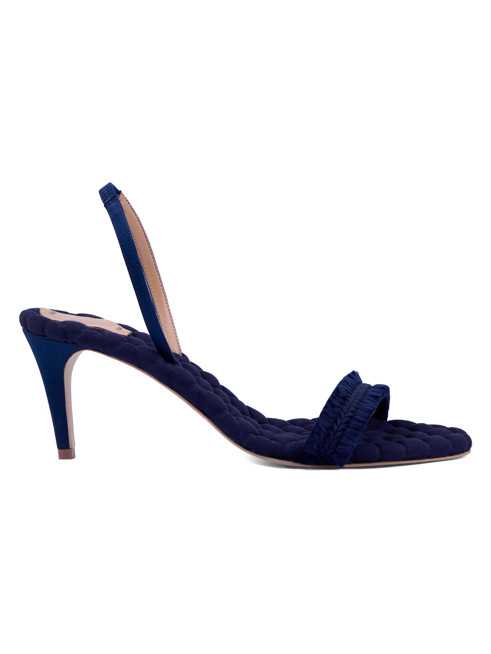 22élevé 75MM Buckle-Accented Denim Pumps | Saks Fifth Avenue