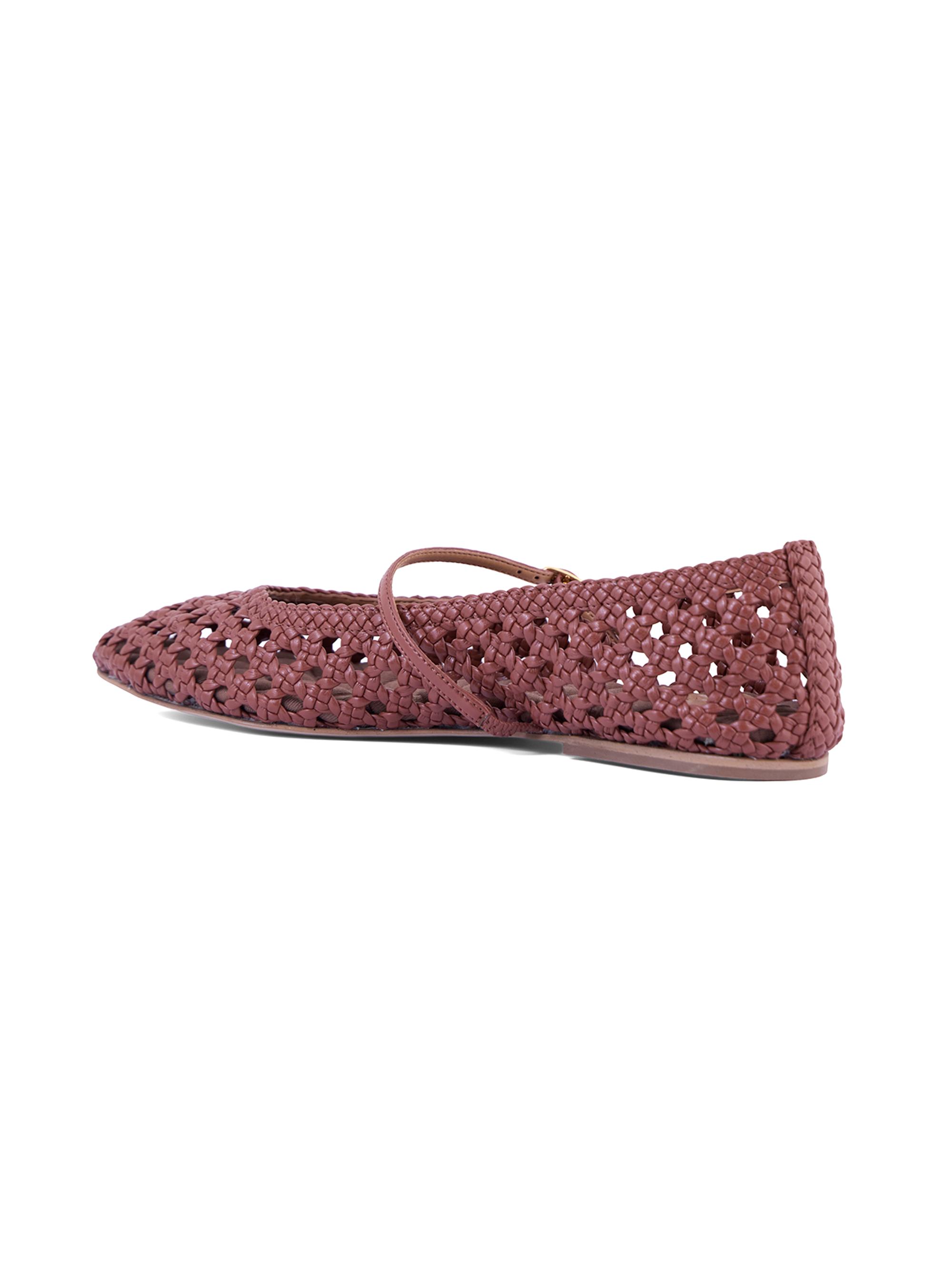 AERA Women's Maya Woven Mary Jane Flats - Cocoa | Thumbnail 2