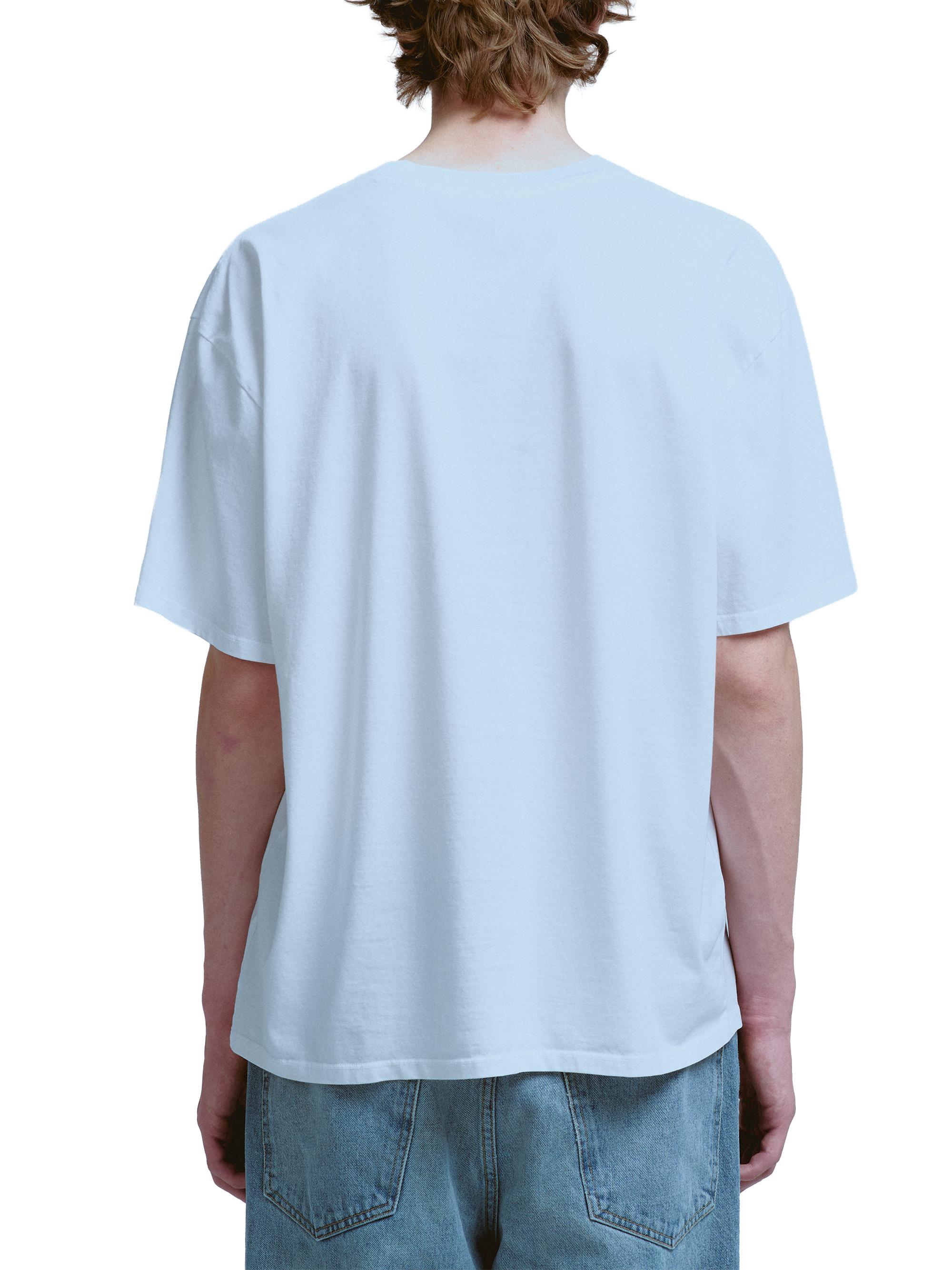 Nahmias Men's Youth Cotton T-Shirt - Optic White | Thumbnail 4