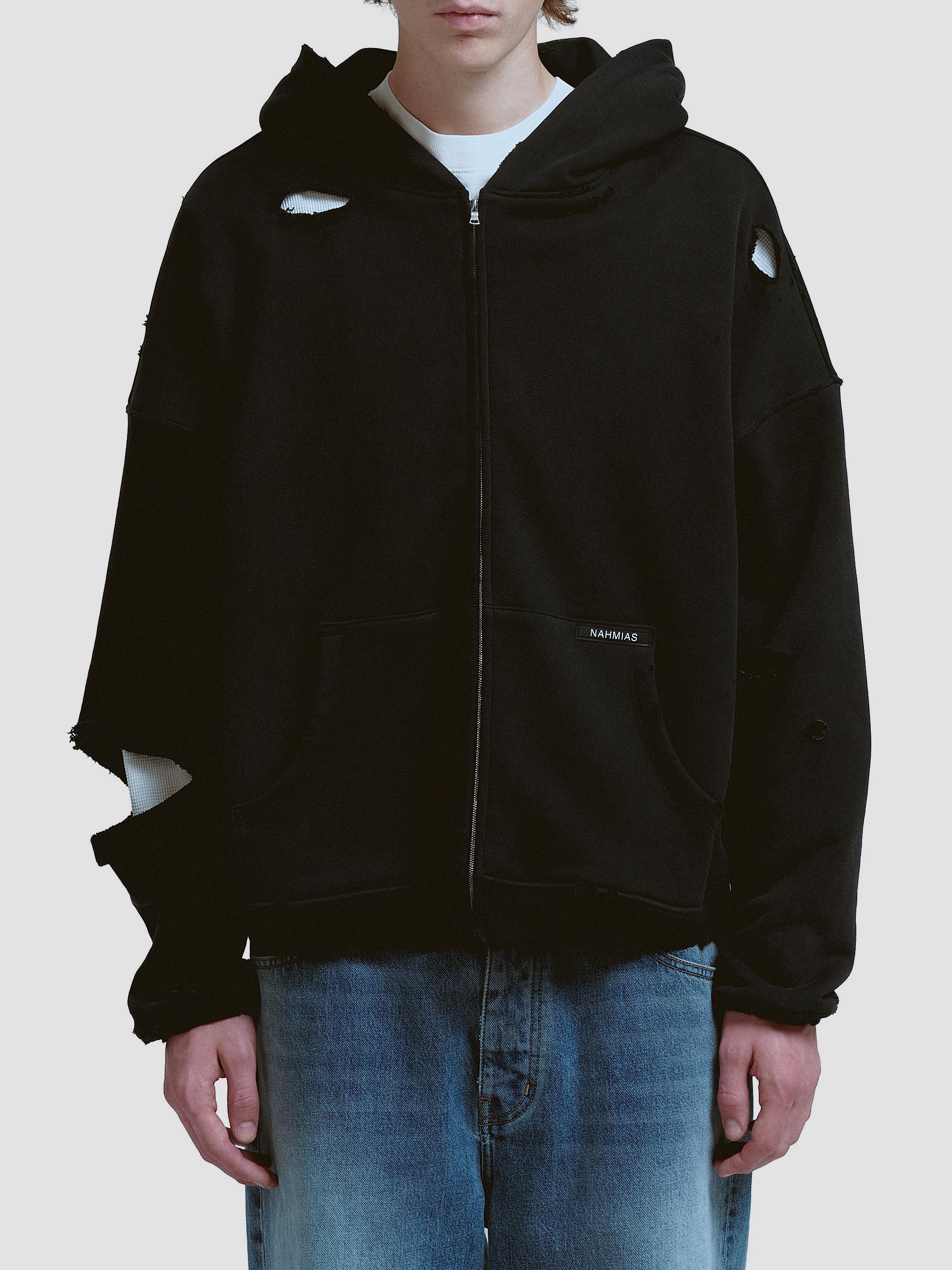 Amiri Bones Cotton Fleece Zip-Up Hoodie | Saks Fifth Avenue