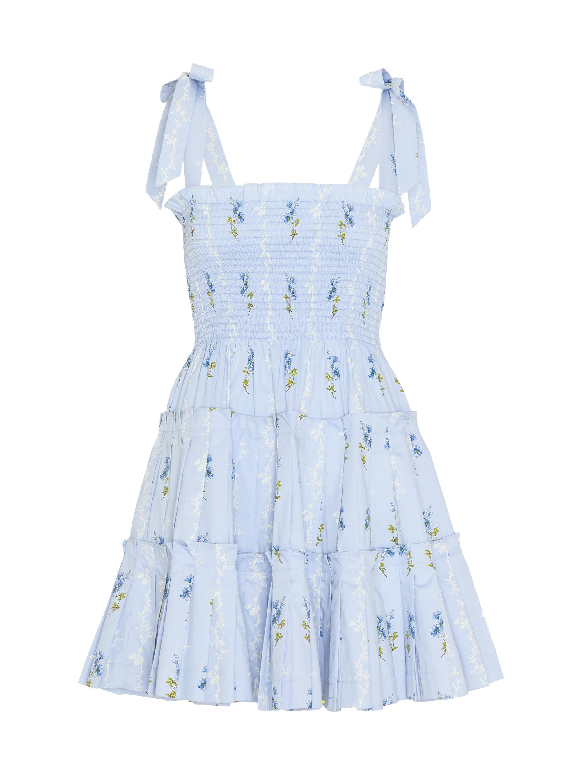 Hill House Home Women's The Ribbon Charlotte Nap Dress - Bluebell Waltz