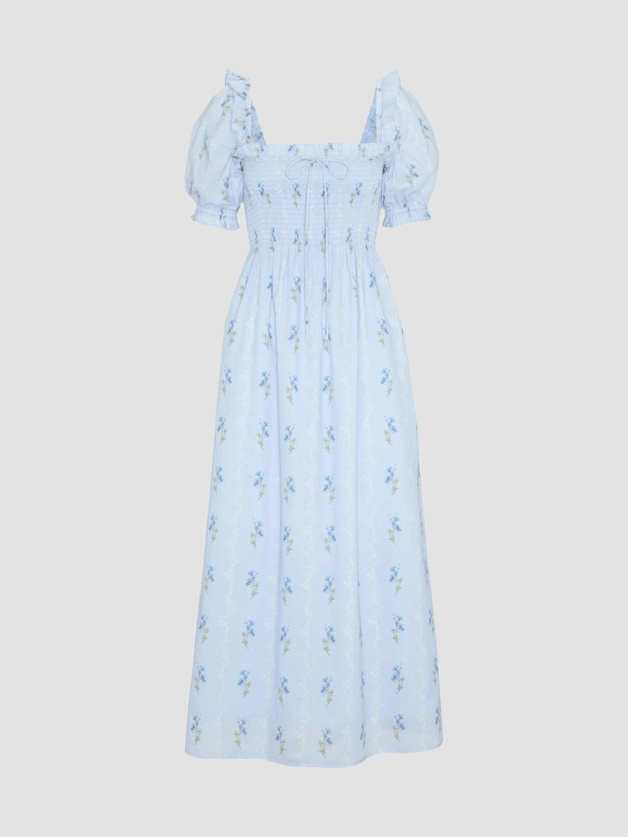 Hill House Home The Scarlett Midi Nap Dress | Saks Fifth Avenue