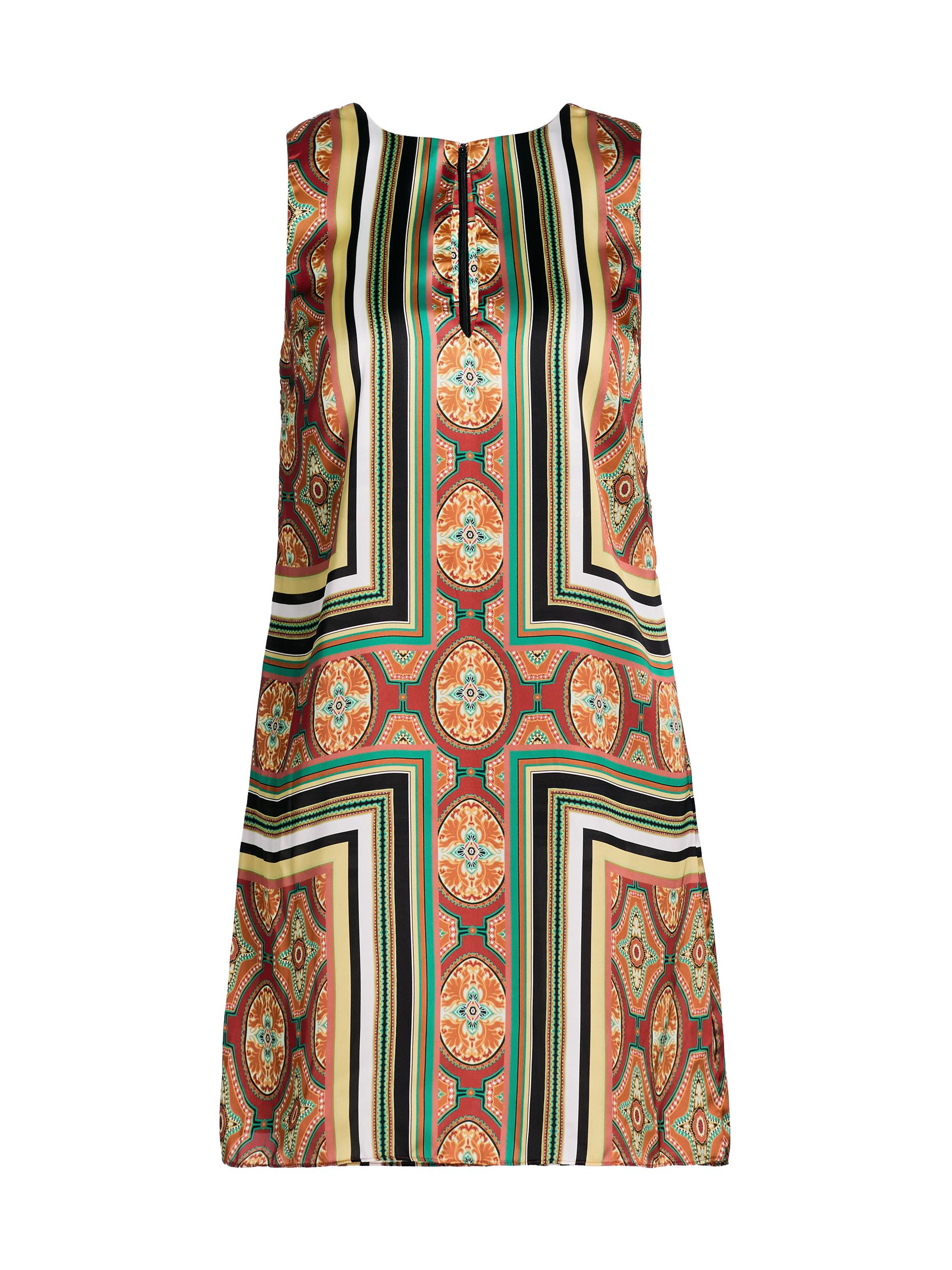 Misa Los Angeles Women's Nour Printed Satin Minidress - Majorelle Scarf