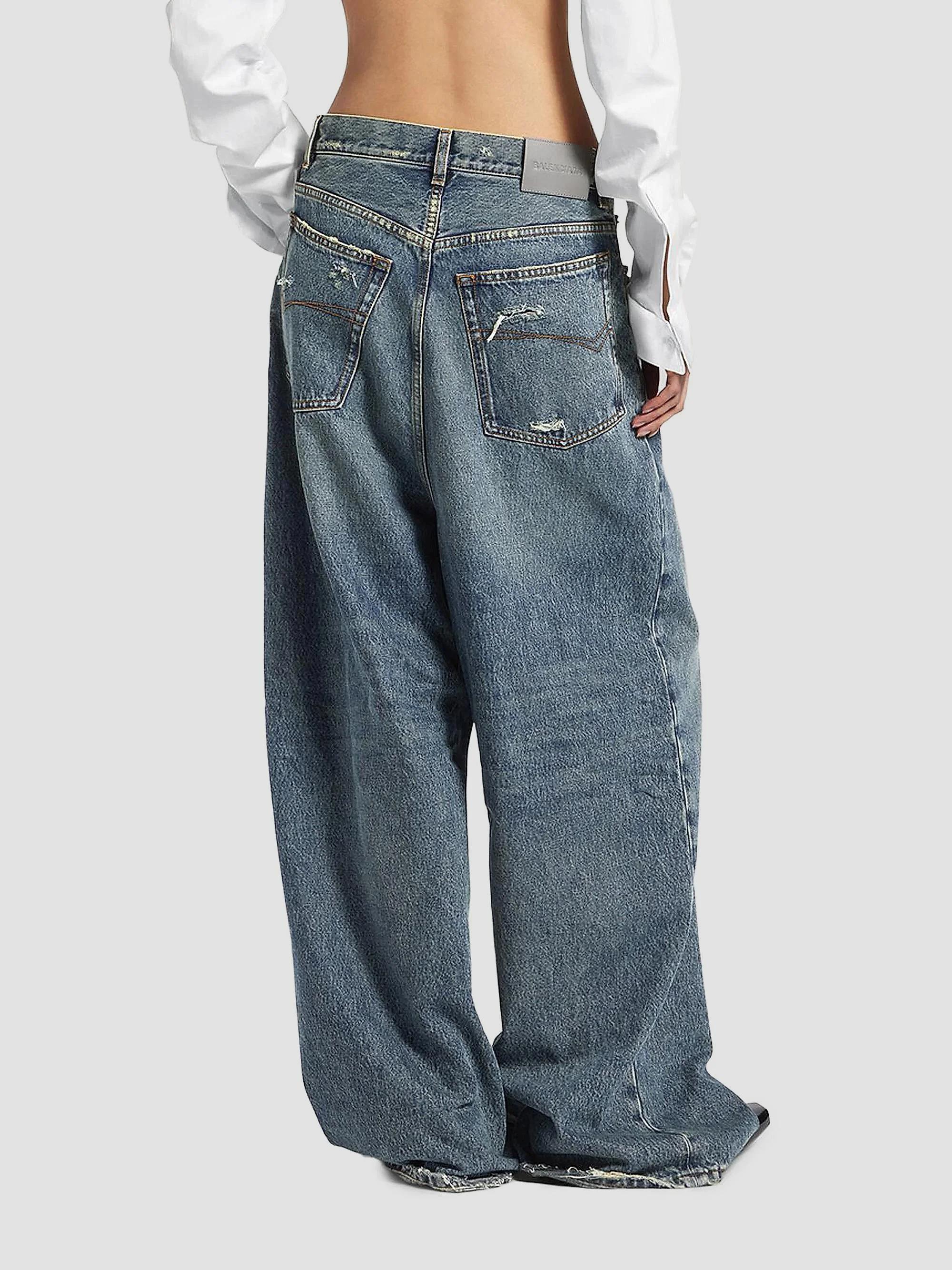 Low Crotch Baggy Jeans, image 4 of 7