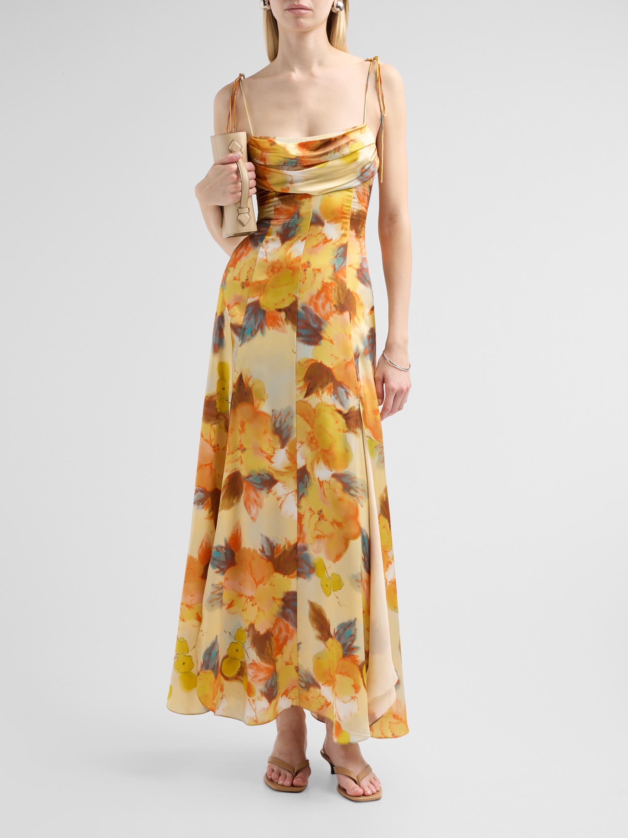 Cinq à Sept Betty Watercolor Floral Maxi Dress | Saks Fifth Avenue