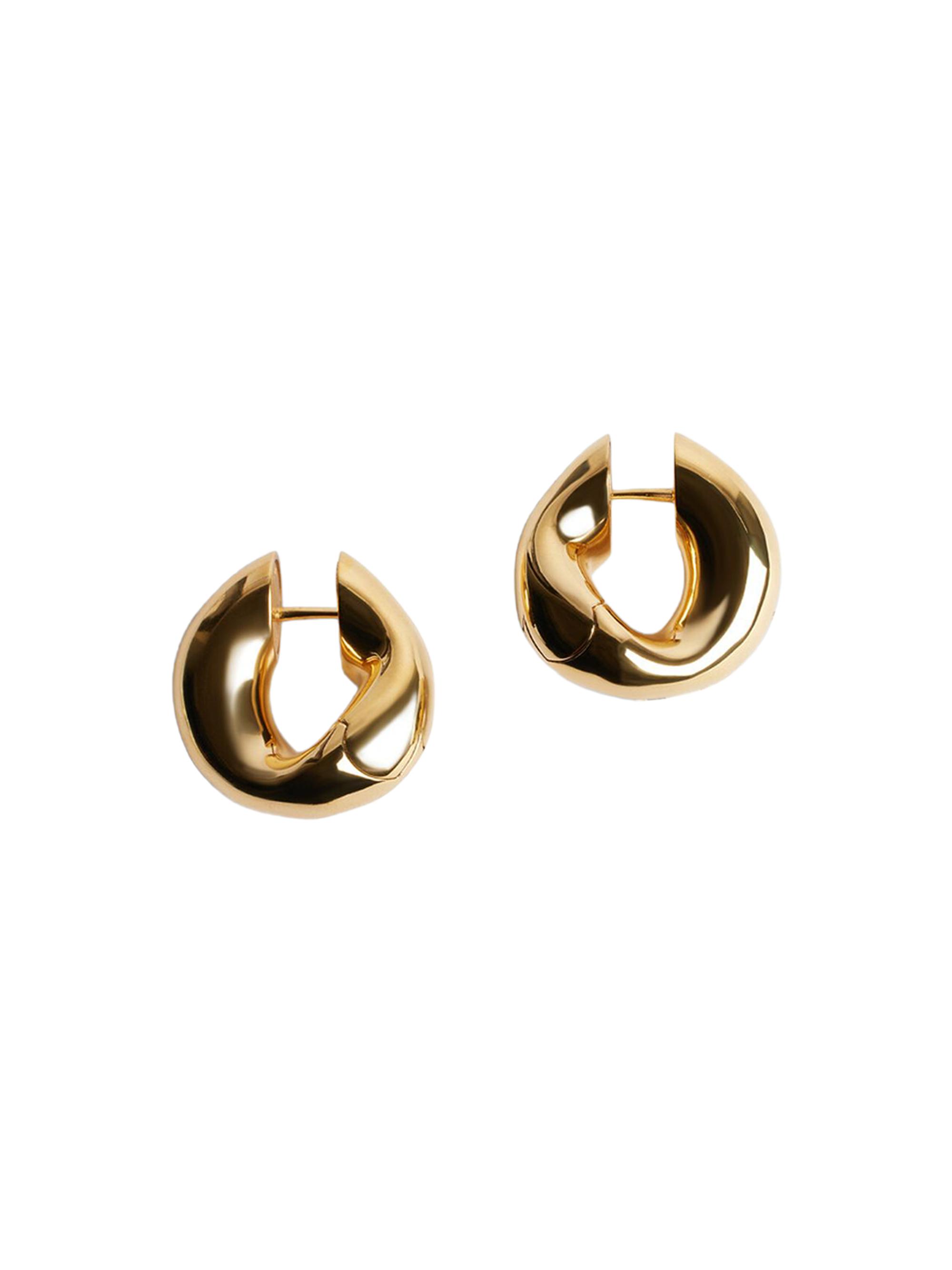 Balenciaga Women's Eisa  Earrings - Shiny Gold