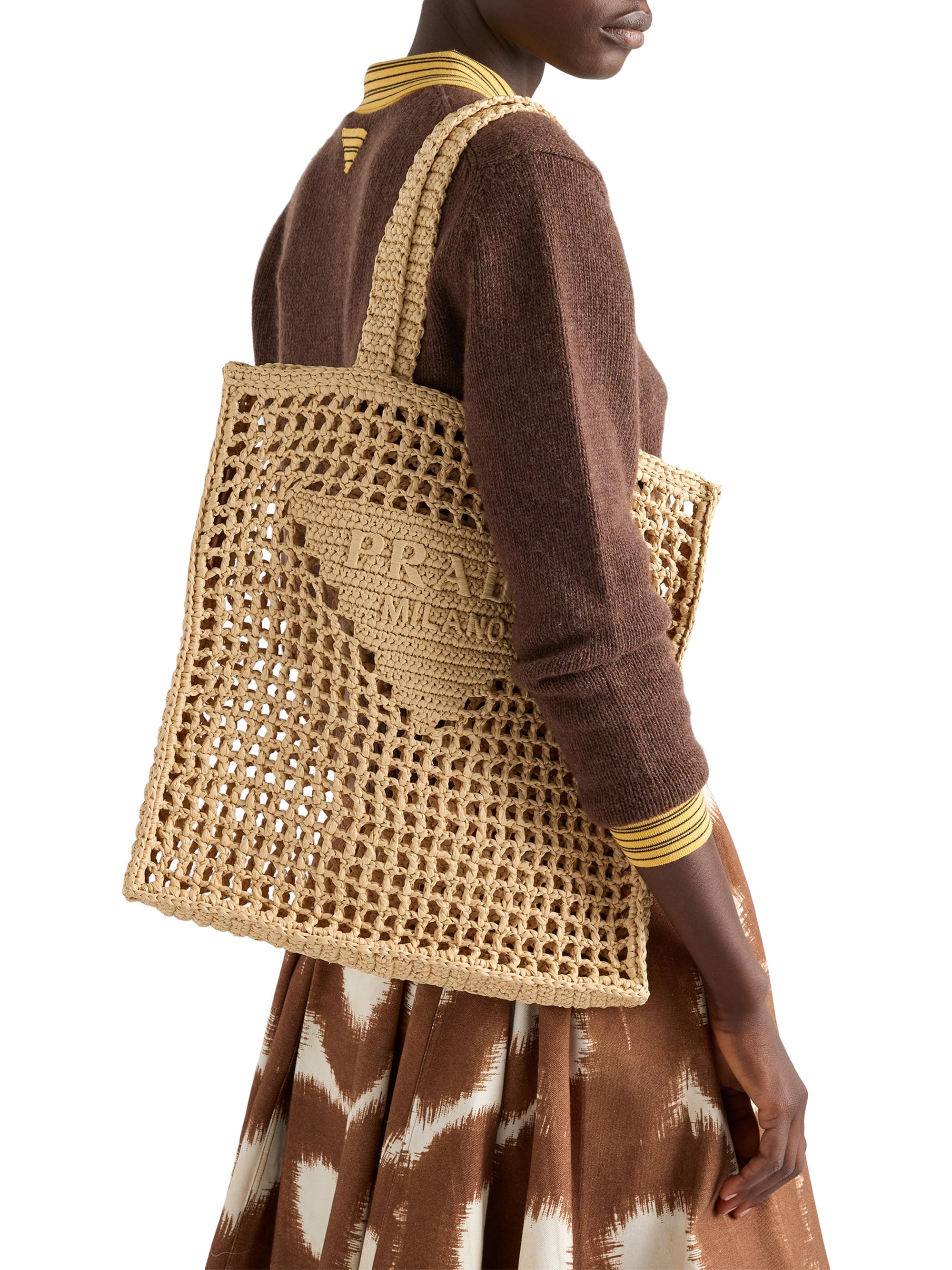 Prada Crochet Tote Bag | Saks Fifth Avenue