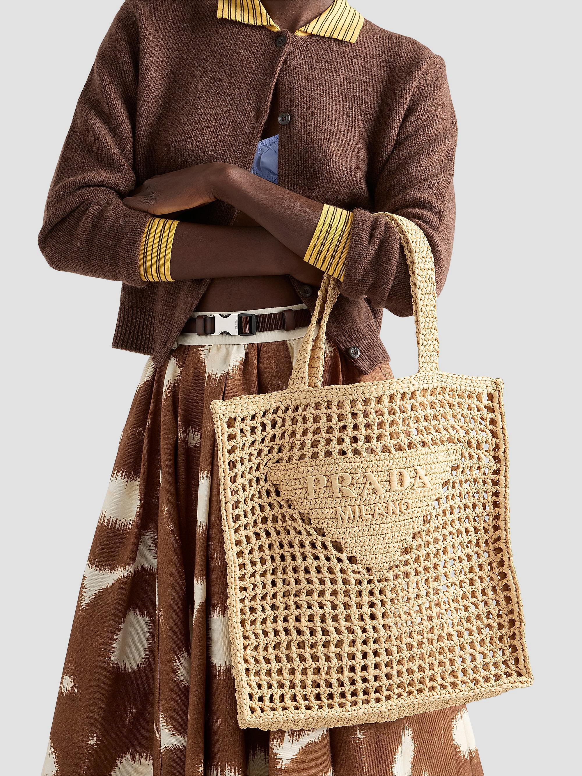 Prada Crochet Tote Bag | Saks Fifth Avenue