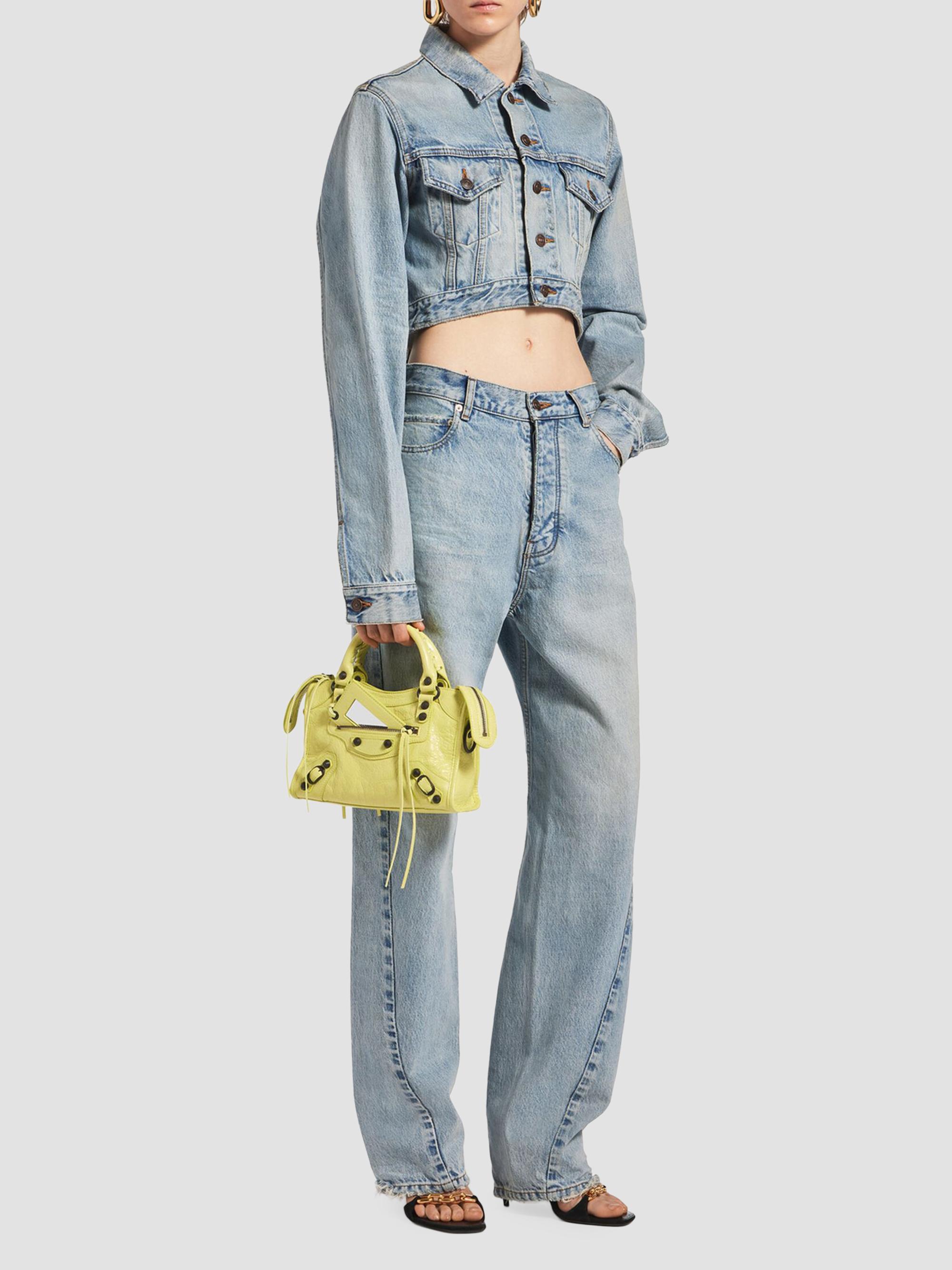 Balenciaga Women's Le City  Top Handle Bag - Lemonade | Thumbnail 9