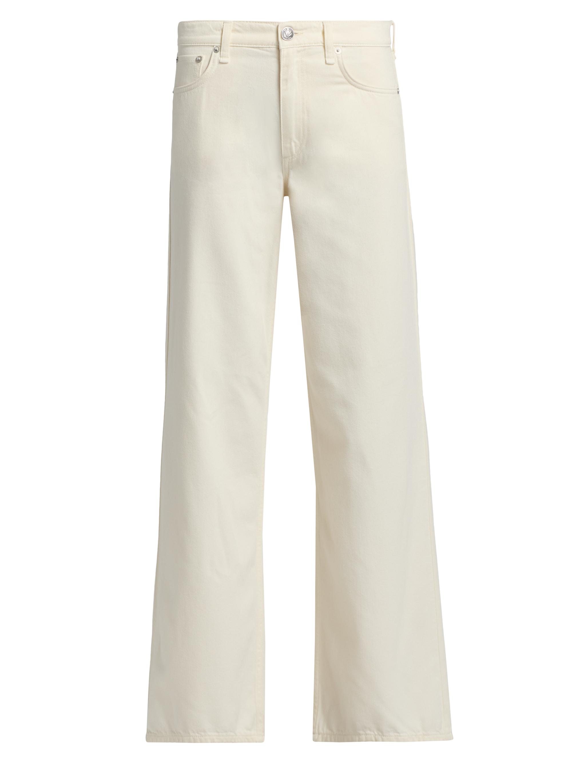 rag & bone Women's Andi Wide-Leg Jeans - Ecru