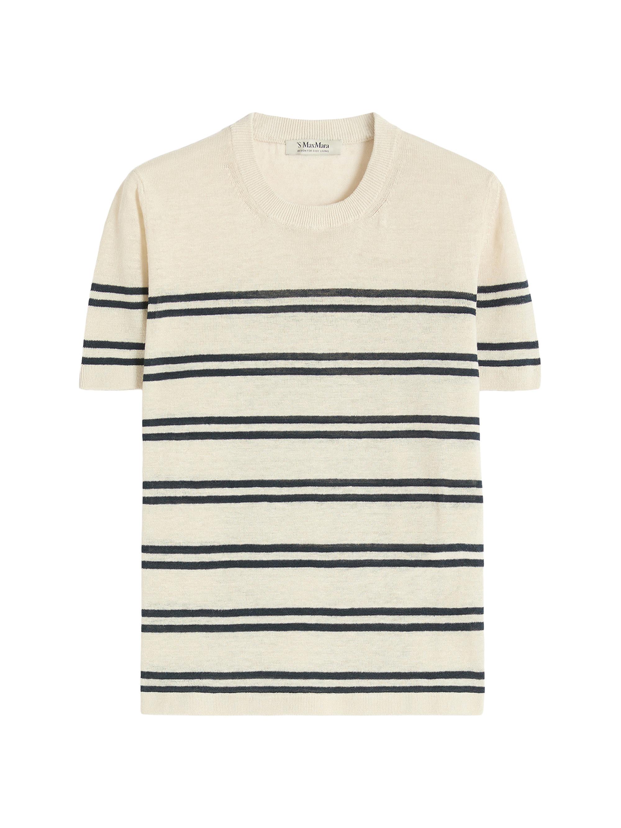 Max Mara Women's Pure Linen Yarn Sweater - White