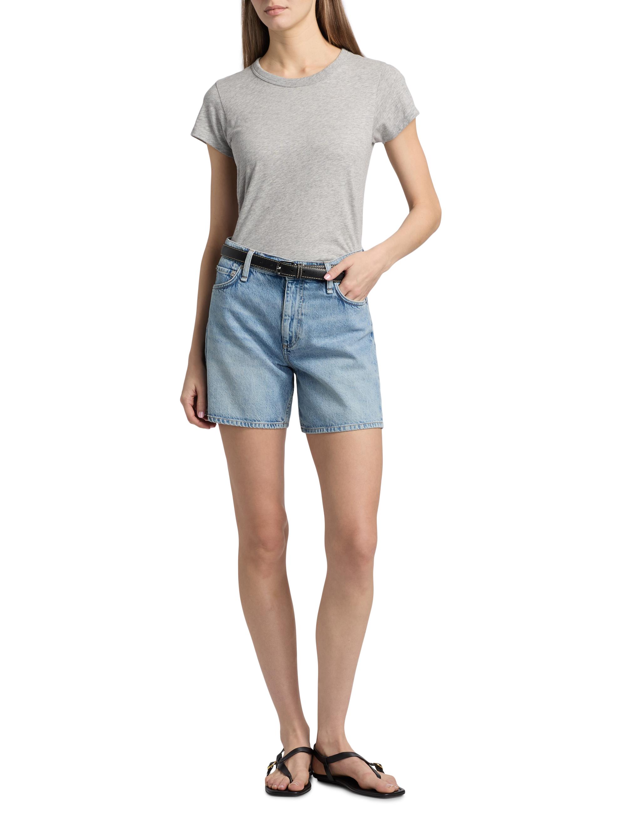 rag & bone Kaia 5-Pocket Denim Shorts | Saks Fifth Avenue