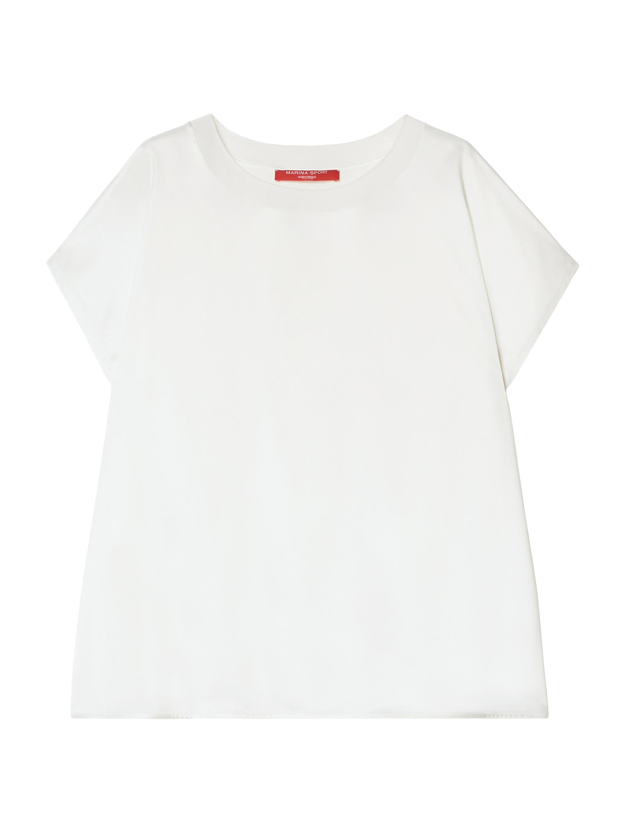 Marina Rinaldi Sport T-shirt Embellished with a Sparkling Bow Size M