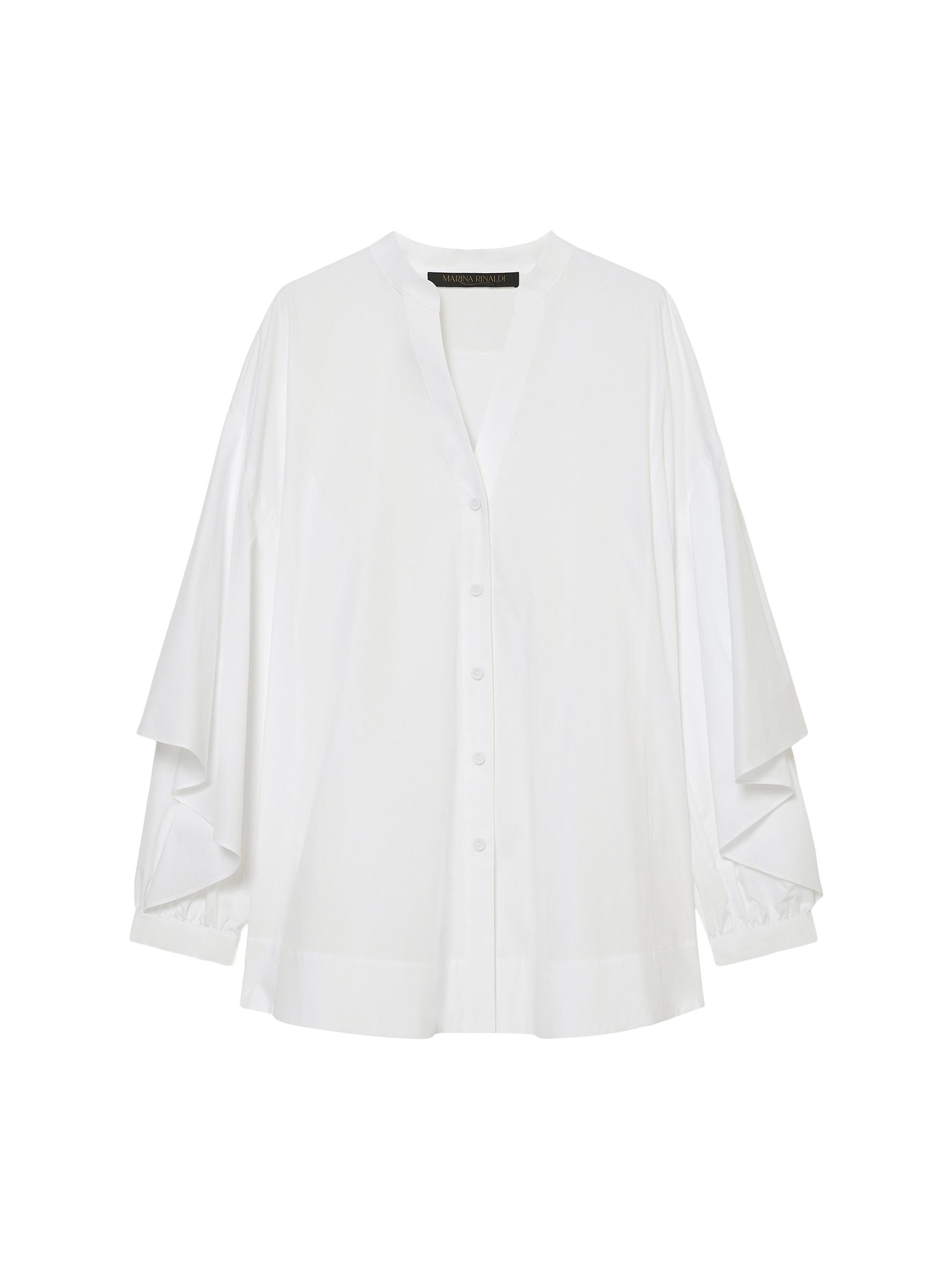 Marina Rinaldi Women's Cotton Poplin Tunic - Optical White