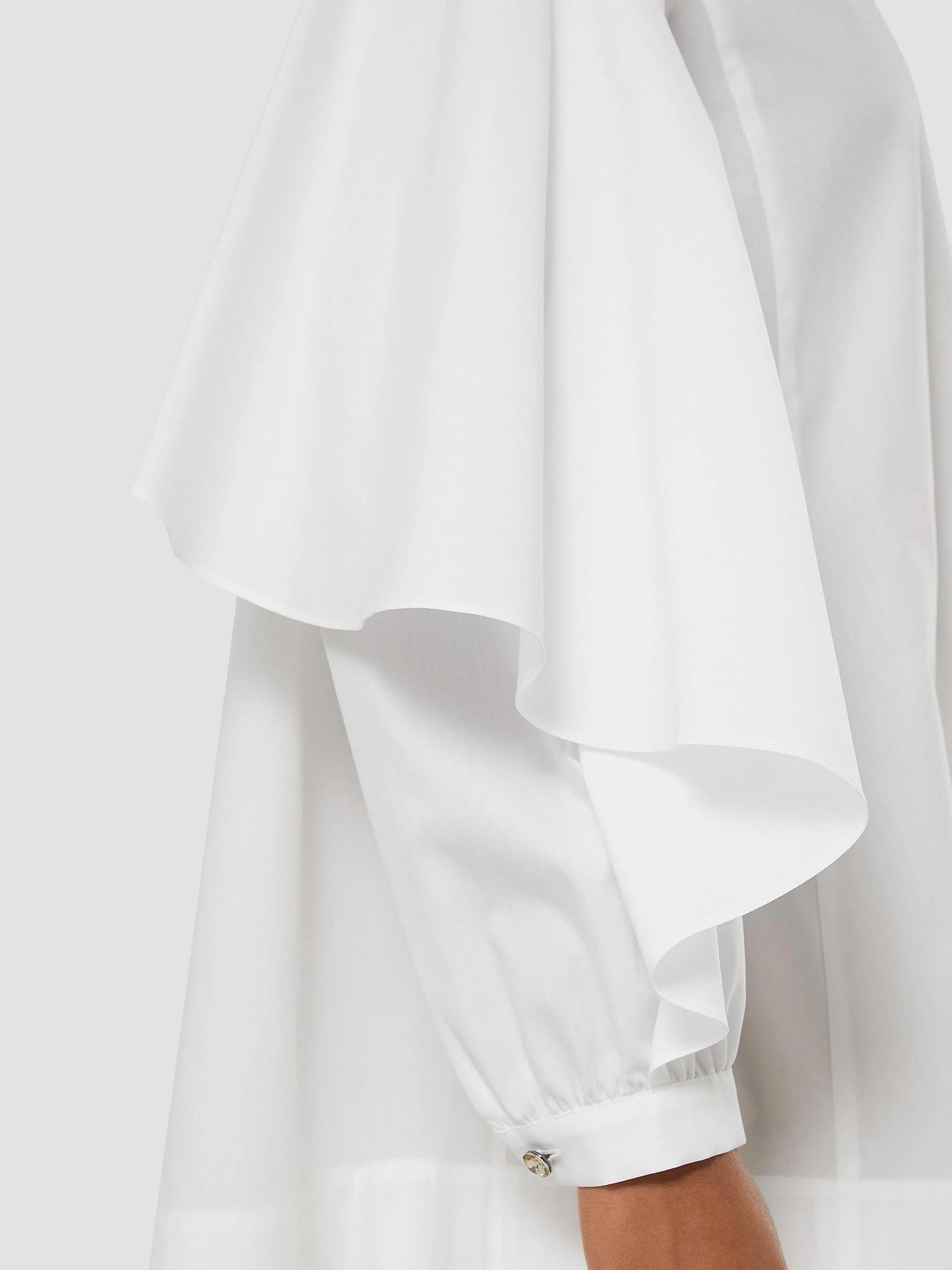 Marina Rinaldi Cotton Poplin Tunic | Saks Fifth Avenue